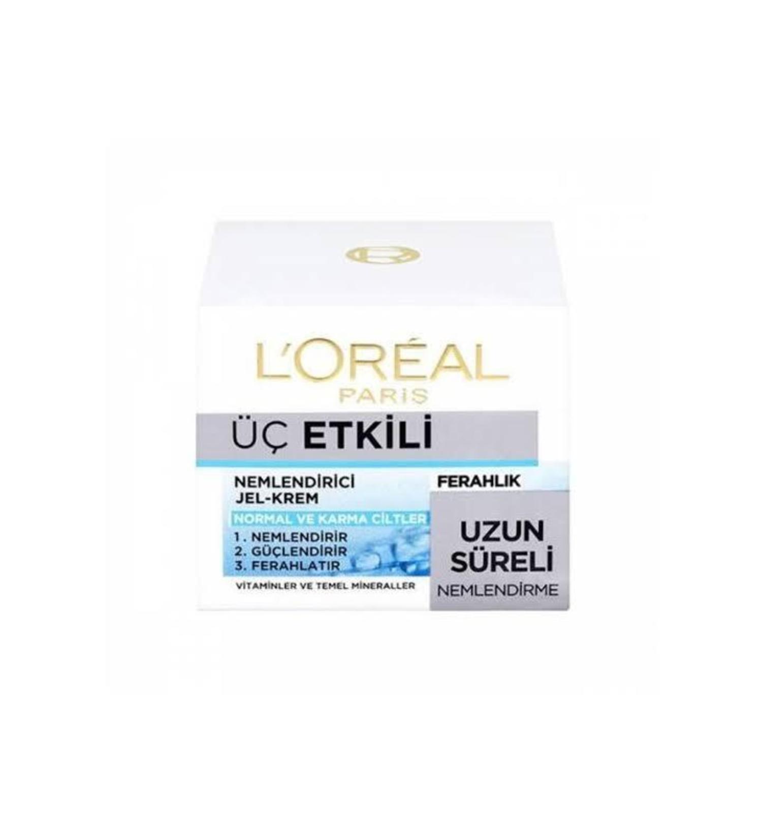 L'Oreal Paris Triple Action Moisturizing Gel Cream