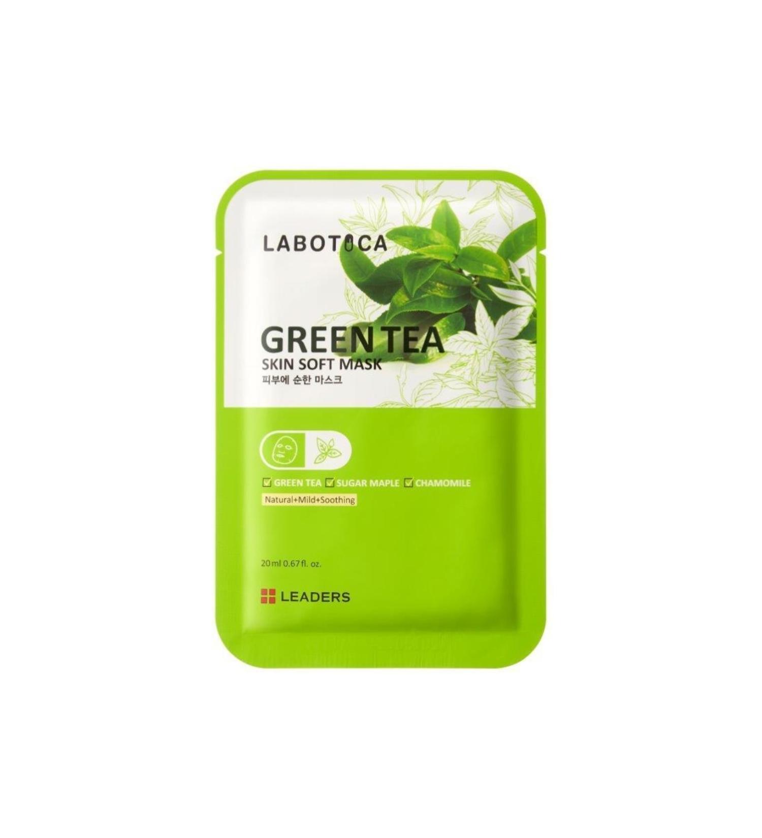Leaders Labotica Green Tea Extract Soothing Mask 20ml