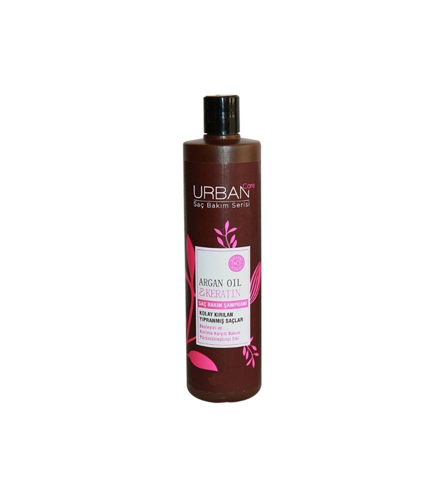 Urban Care Argan Oil & Keratin Vitality and Elasticity Hair Care Shampoo 250 Ml*