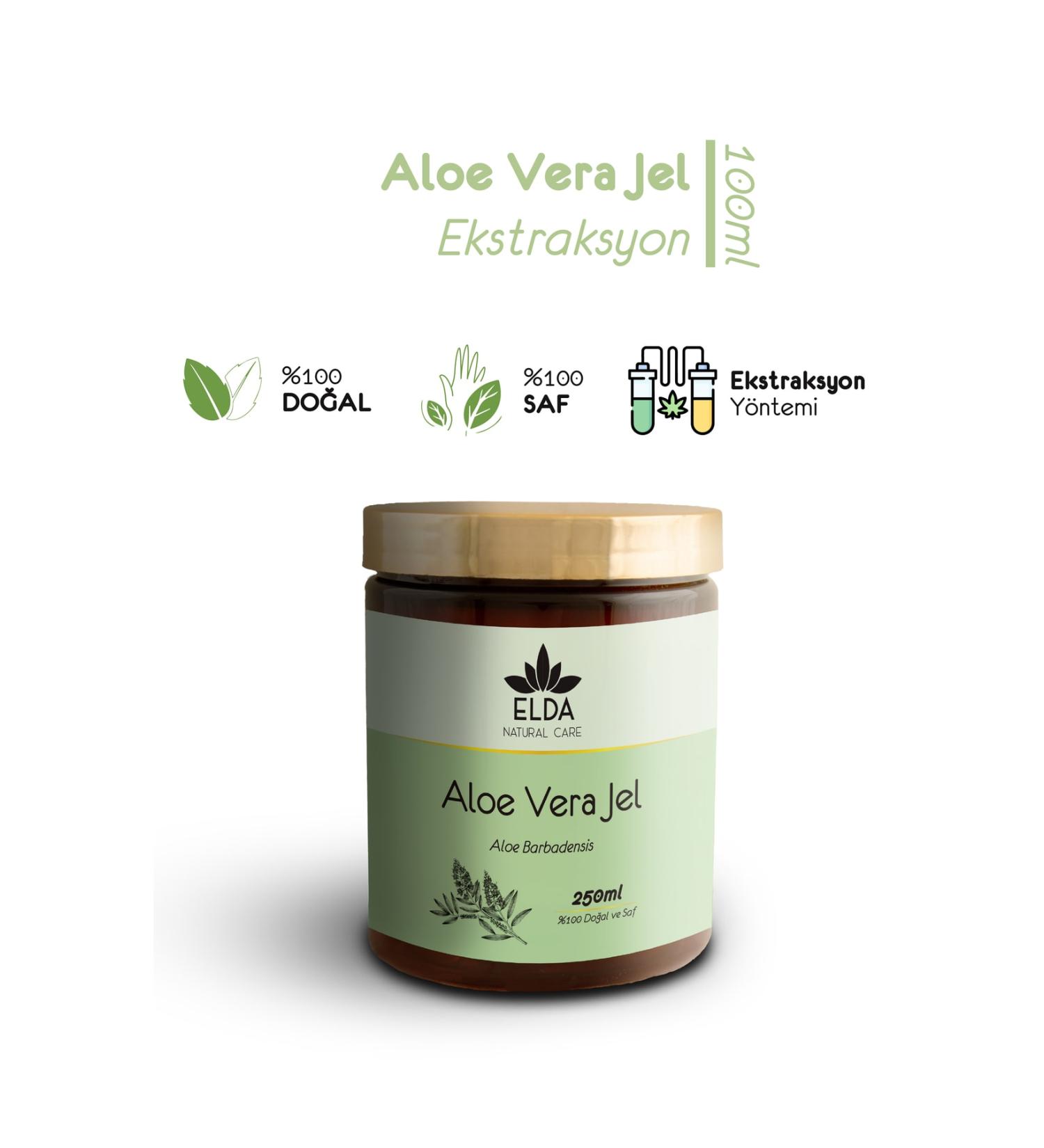 EldaNaturalcare Aloe Vera Gel 250ml