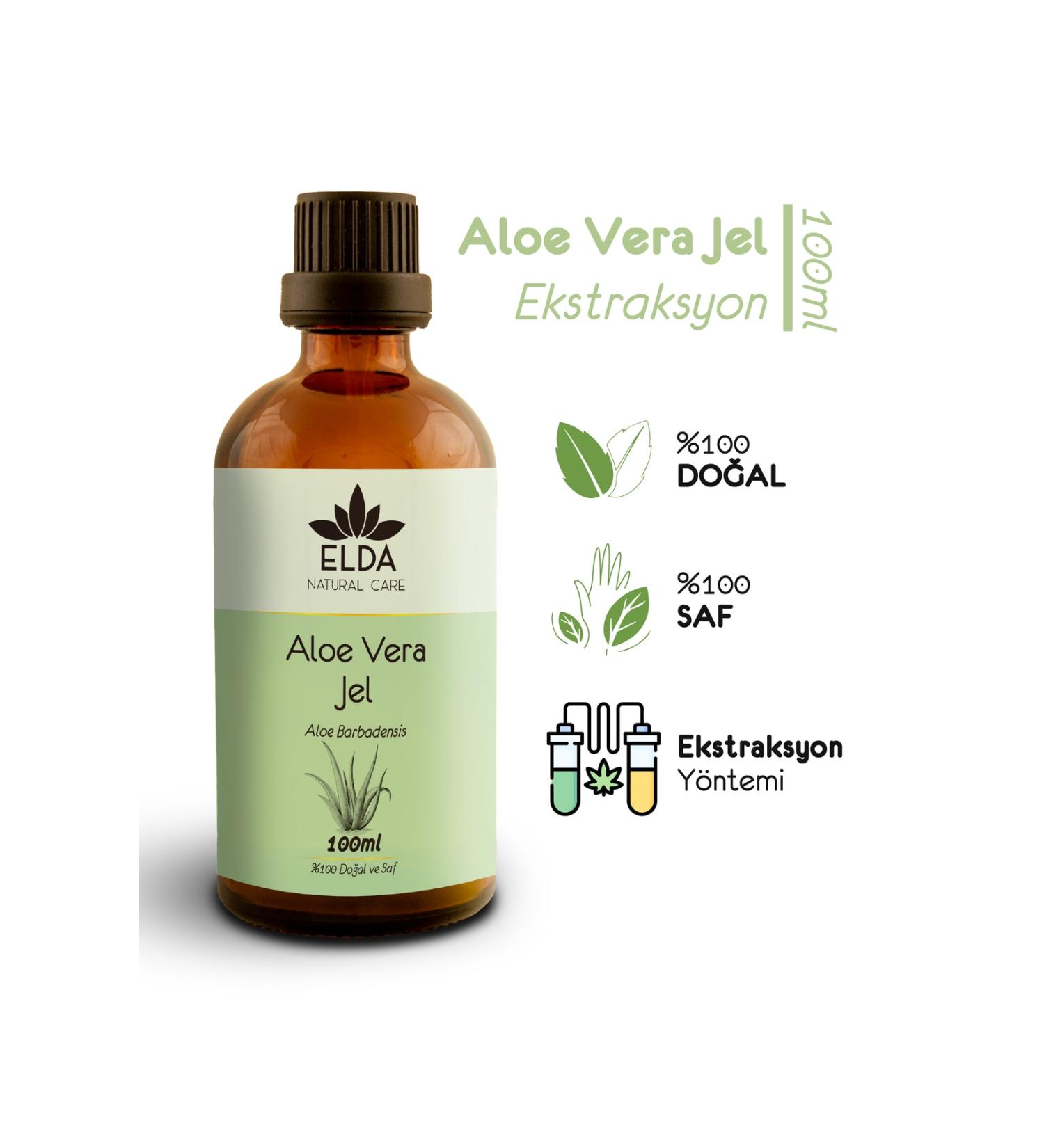 EldaNaturalcare Aloe Vera Gel 100ml