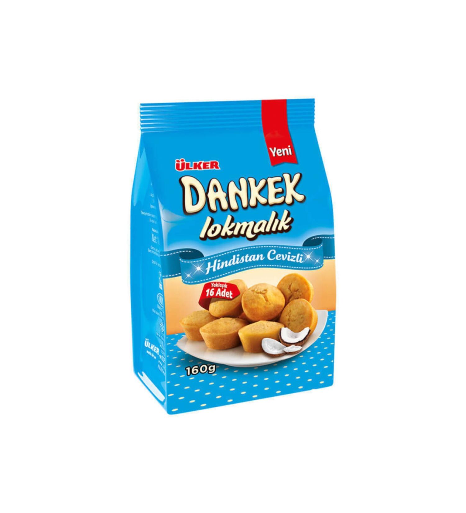 lker Dankek Bite Size Coconut 160 Gr X 3 Pieces