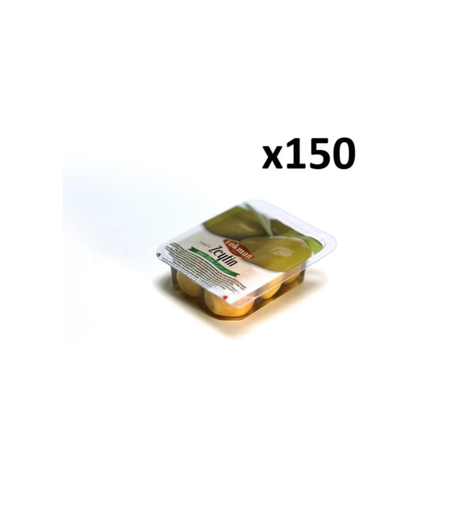 Lokman Green Olives 20 Gr X 150 Pieces