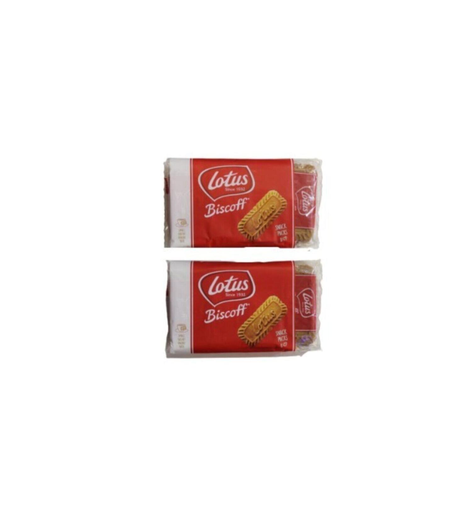 Lotus Biscoff Caramelized Biscuits (2px8) 124 G X 2 Packs