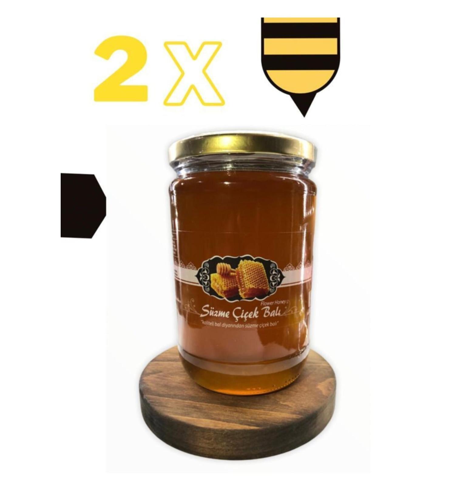 SUPERIOR LOCAL Pure Flower Honey 1 Kg 2 Pieces
