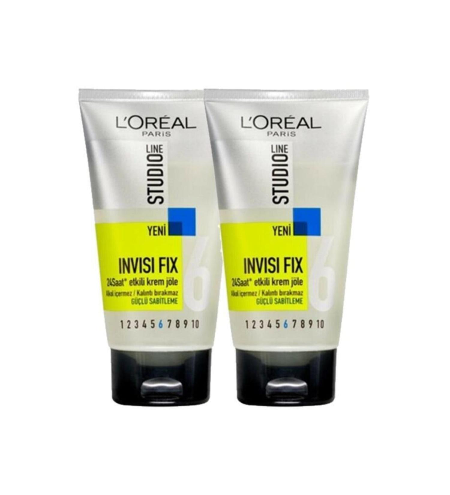 L'Oreal Paris Studio Line Invisi Fix Strong Fixing Gel 150 ml X2