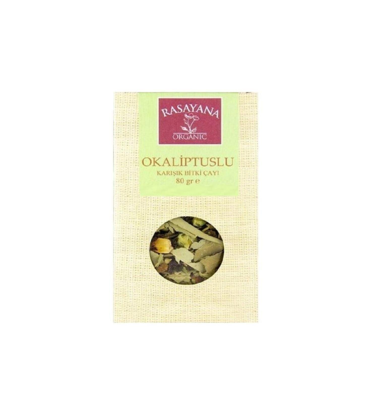 Rasayana Organic Eucalyptus Mixed Herbal Tea 80 Gr