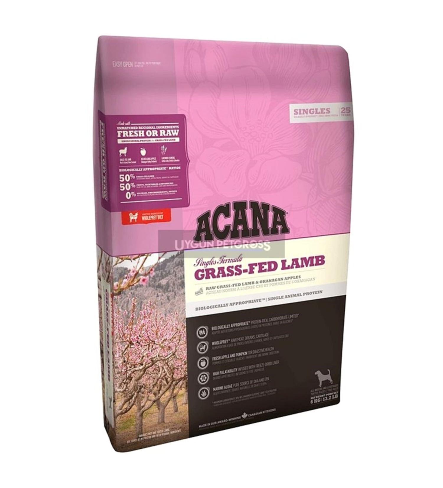 Acana Singles Grass-fed Lamb 11 4kg