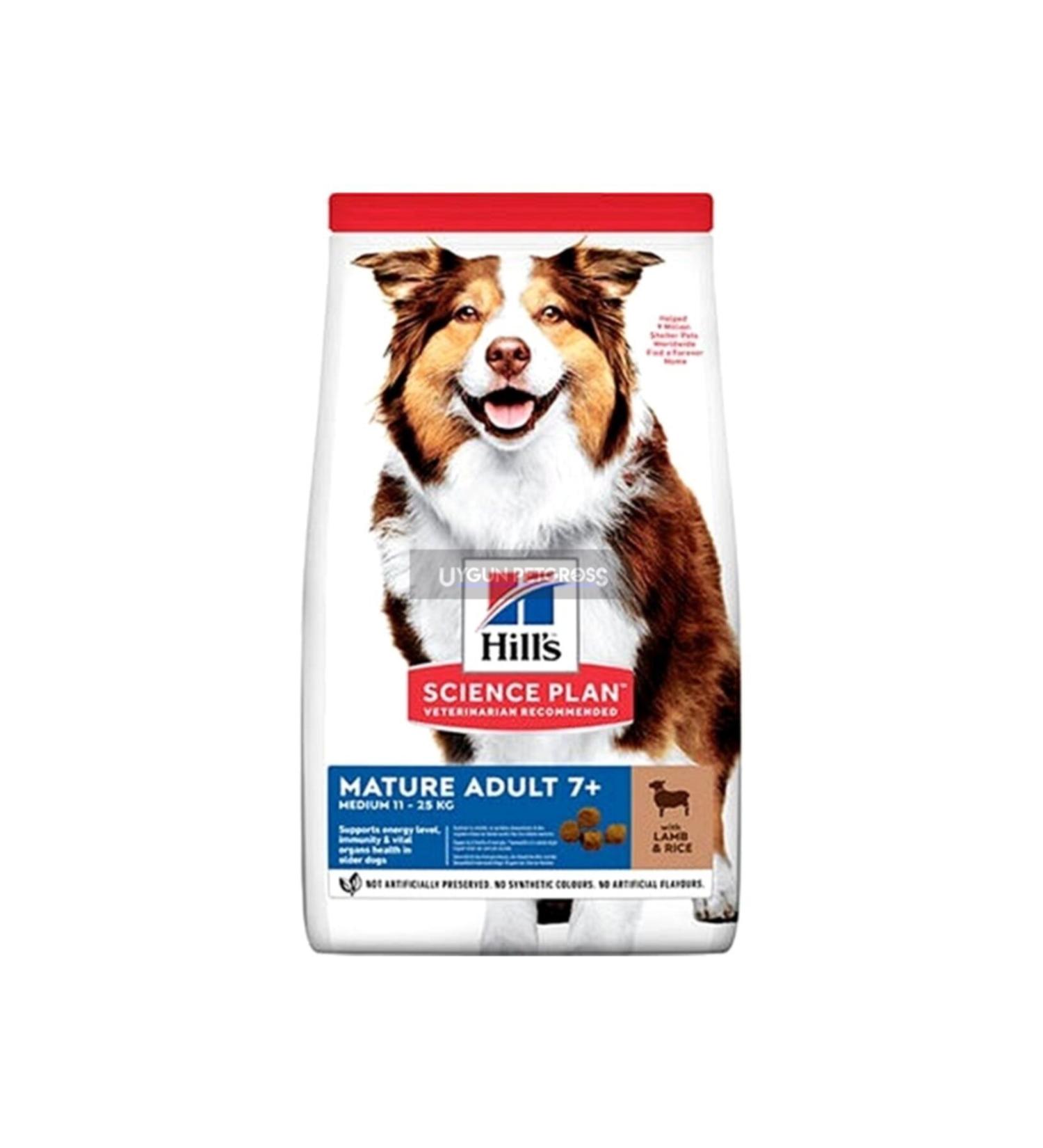 Hill's Hills Mature +7 Lamb Lamb Meat Senior Dog Food 14 Kg