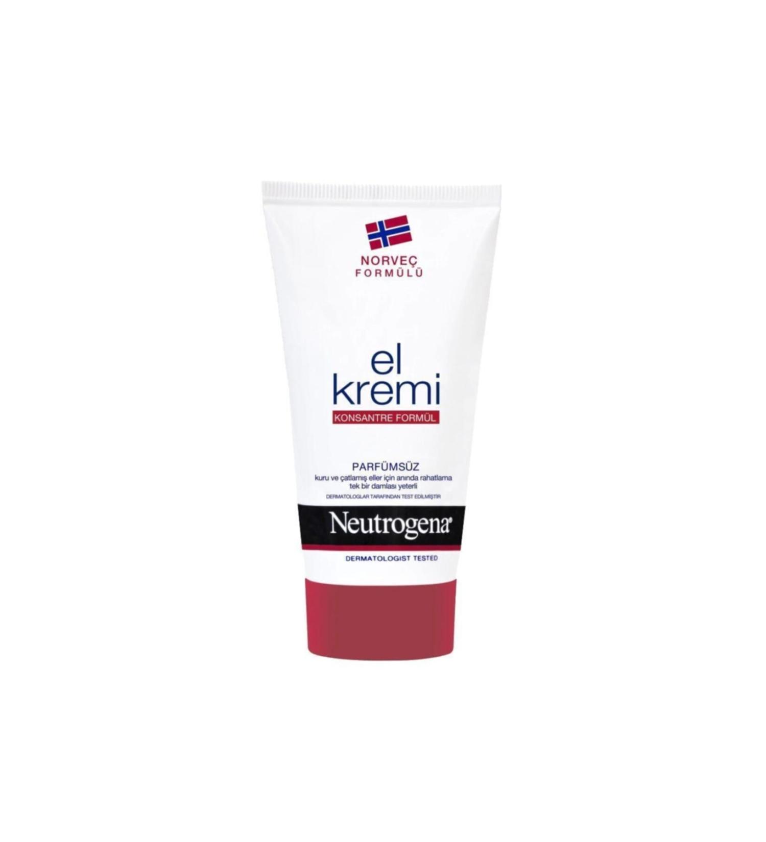 Neutrogena Concentrate Formula Unscented Hand Cream 75 ml