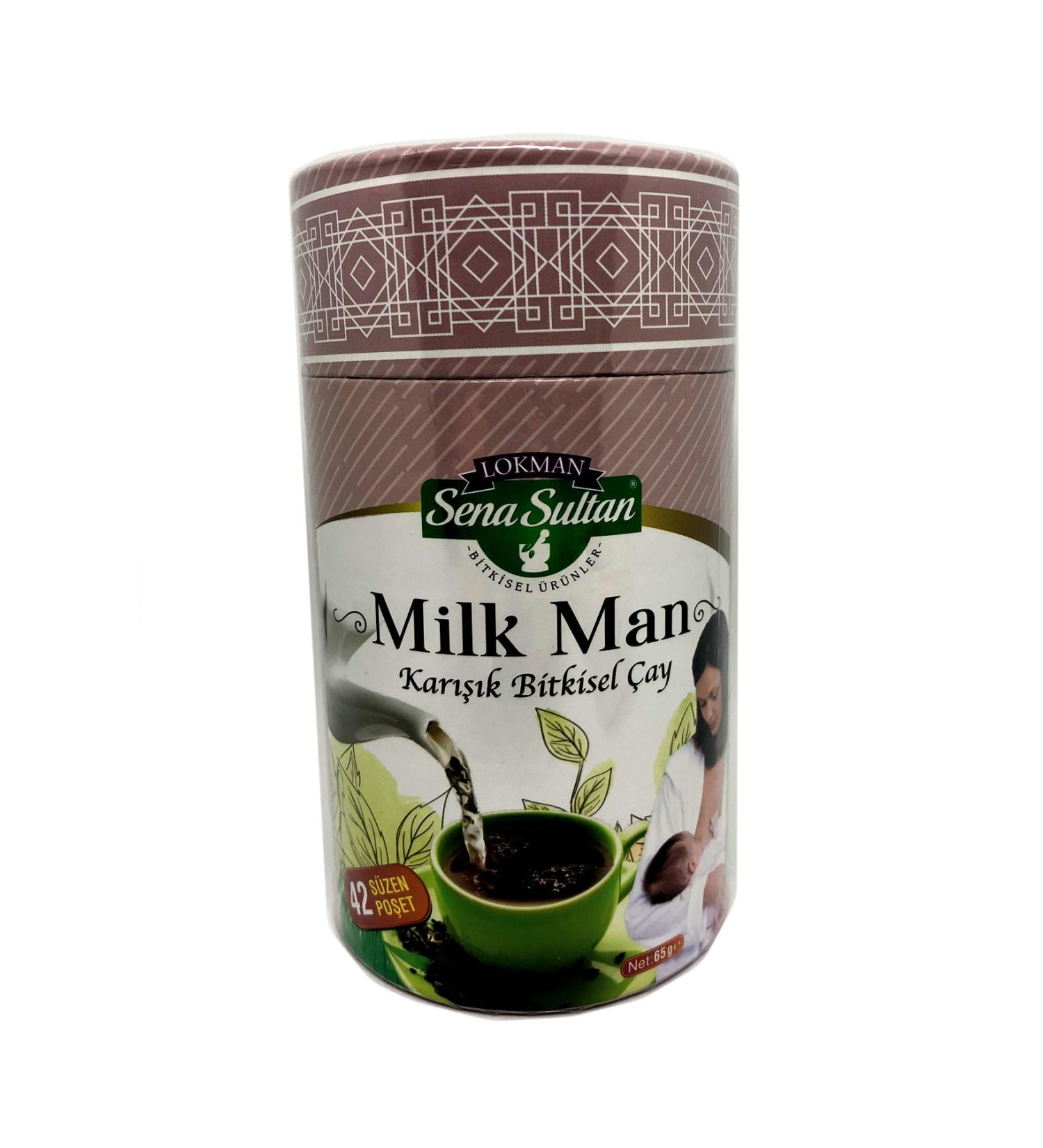 Lokman Sena Sultan Milk Booster Milkman Tea 42 Filter Pack