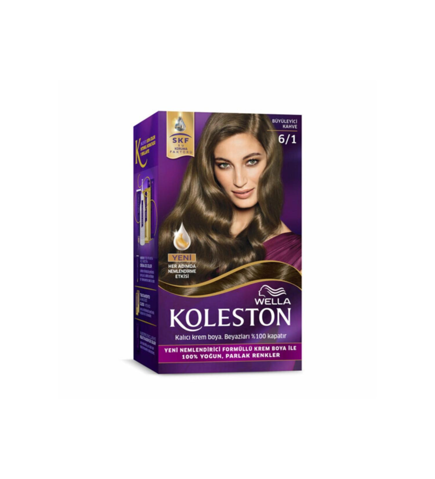 Wella Set 6/1 Fascinating Coffee Hair Dye Wella