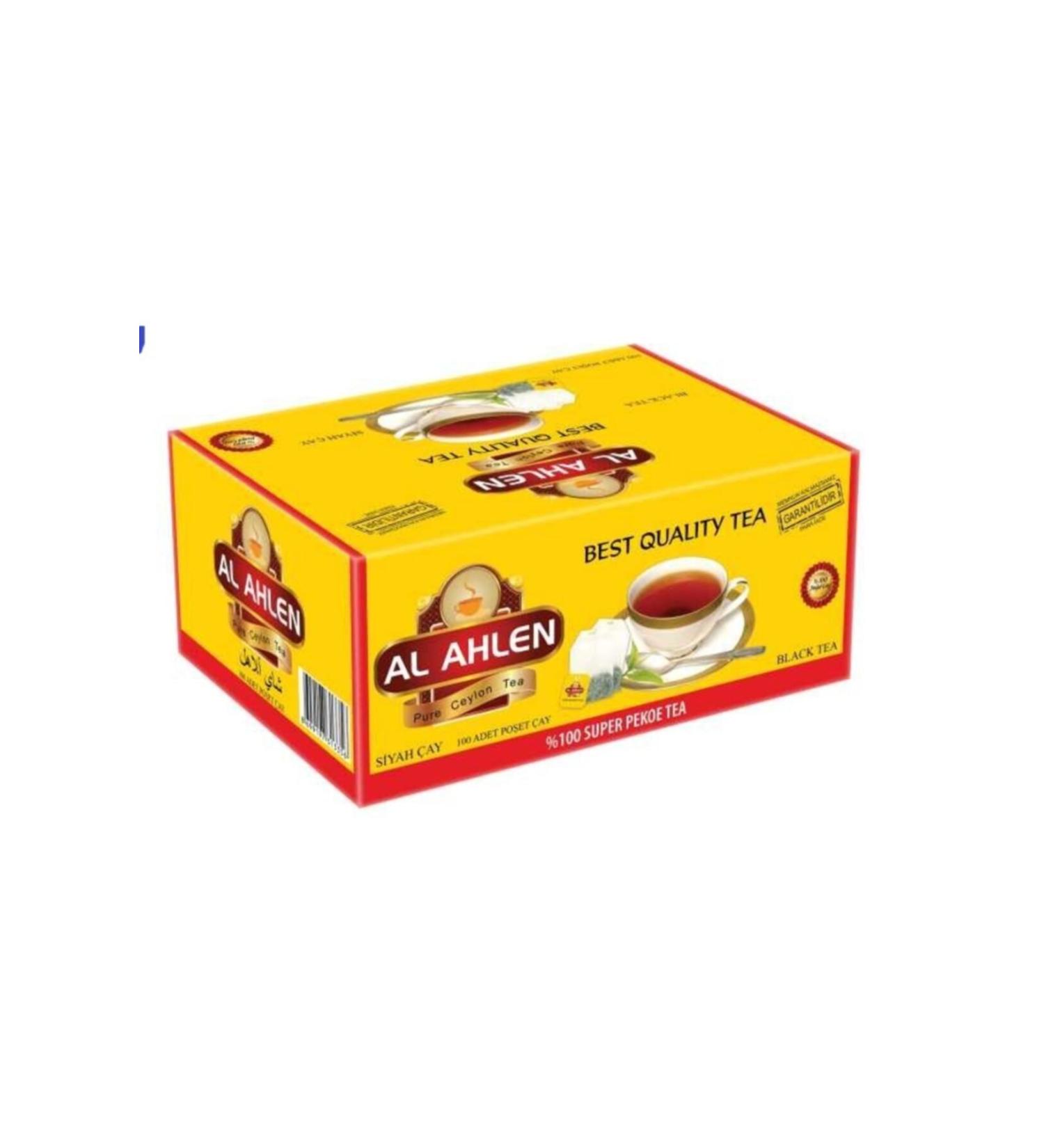 AL AHLEN Tea 100 Cups Shake Finest Ceylon