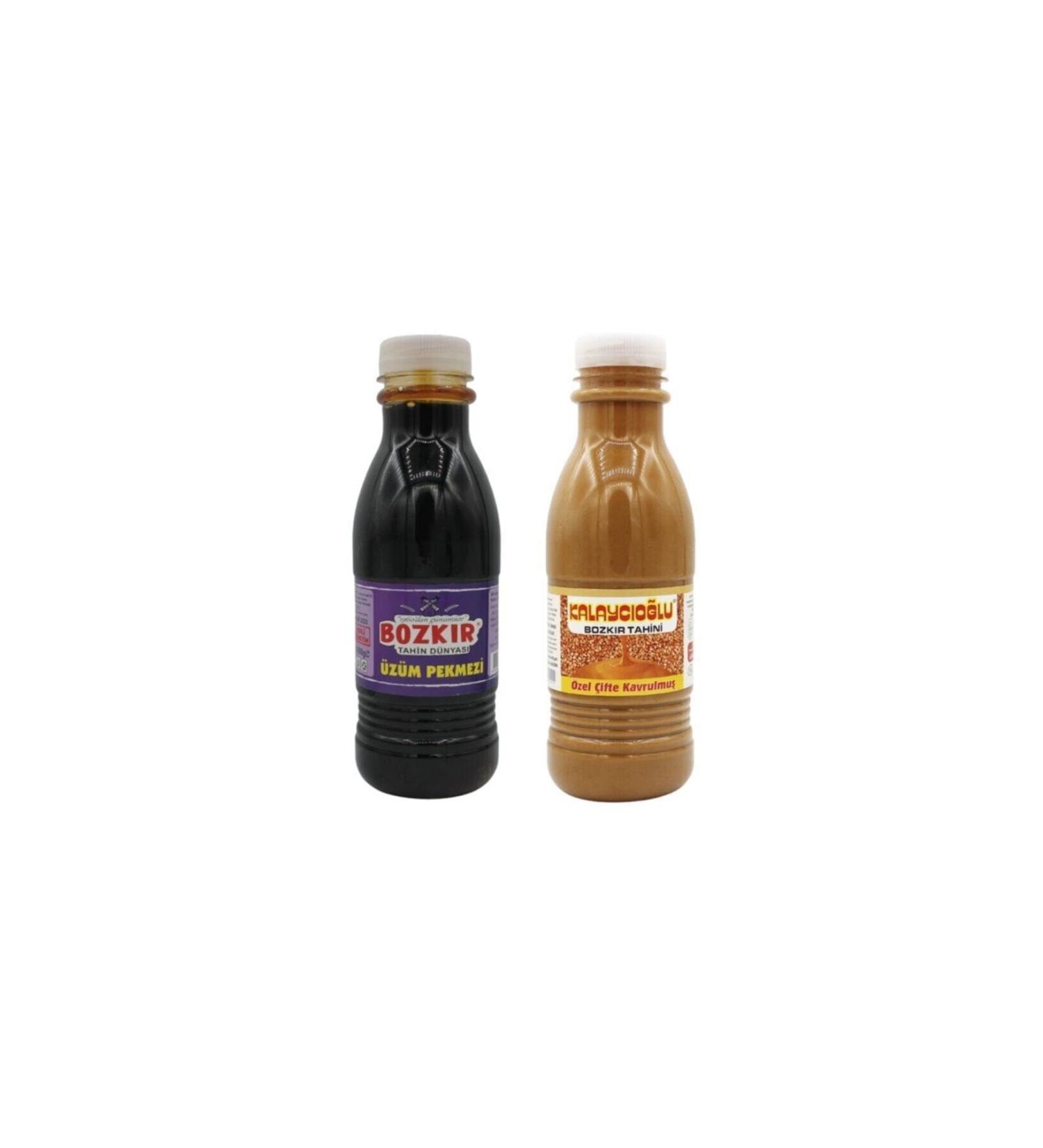 Kalayc o lu Double Elixir- Ko Bran-Free Tahini 500 Gr. - Grape Molasses 650 Gr.