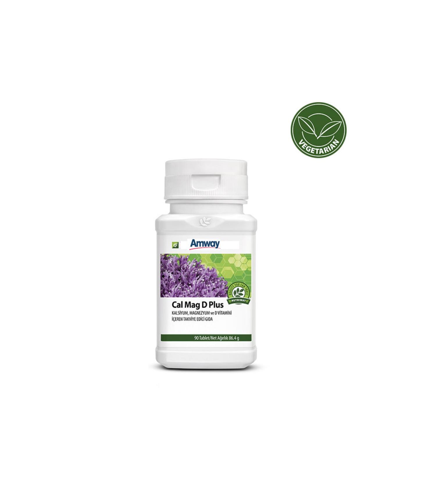 Amway Calcium Magnesium D Plus 90 Tablets