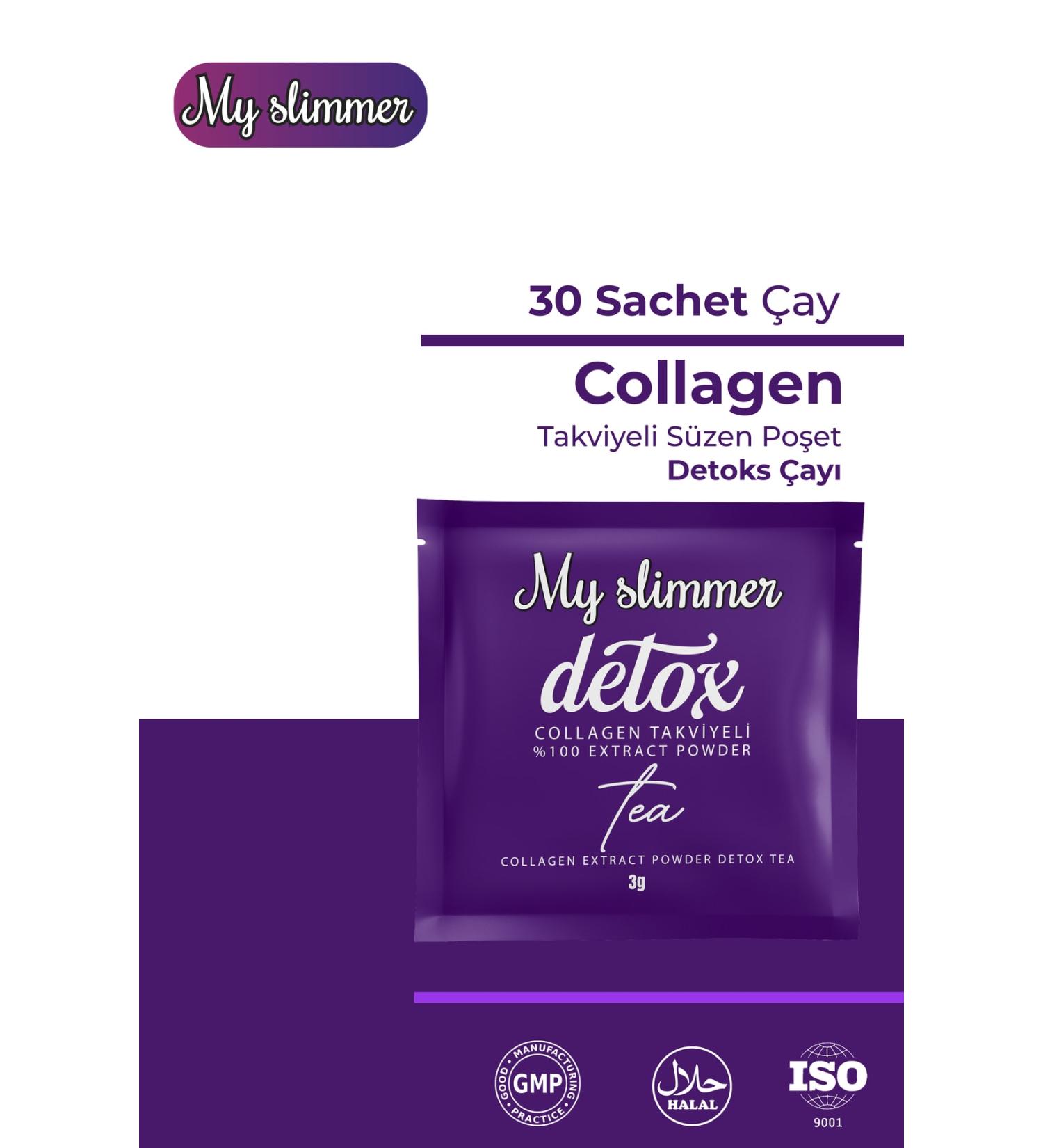 myslimmer Myslim Plant Extract 30 Sachets Detox Tea 150 Gr.