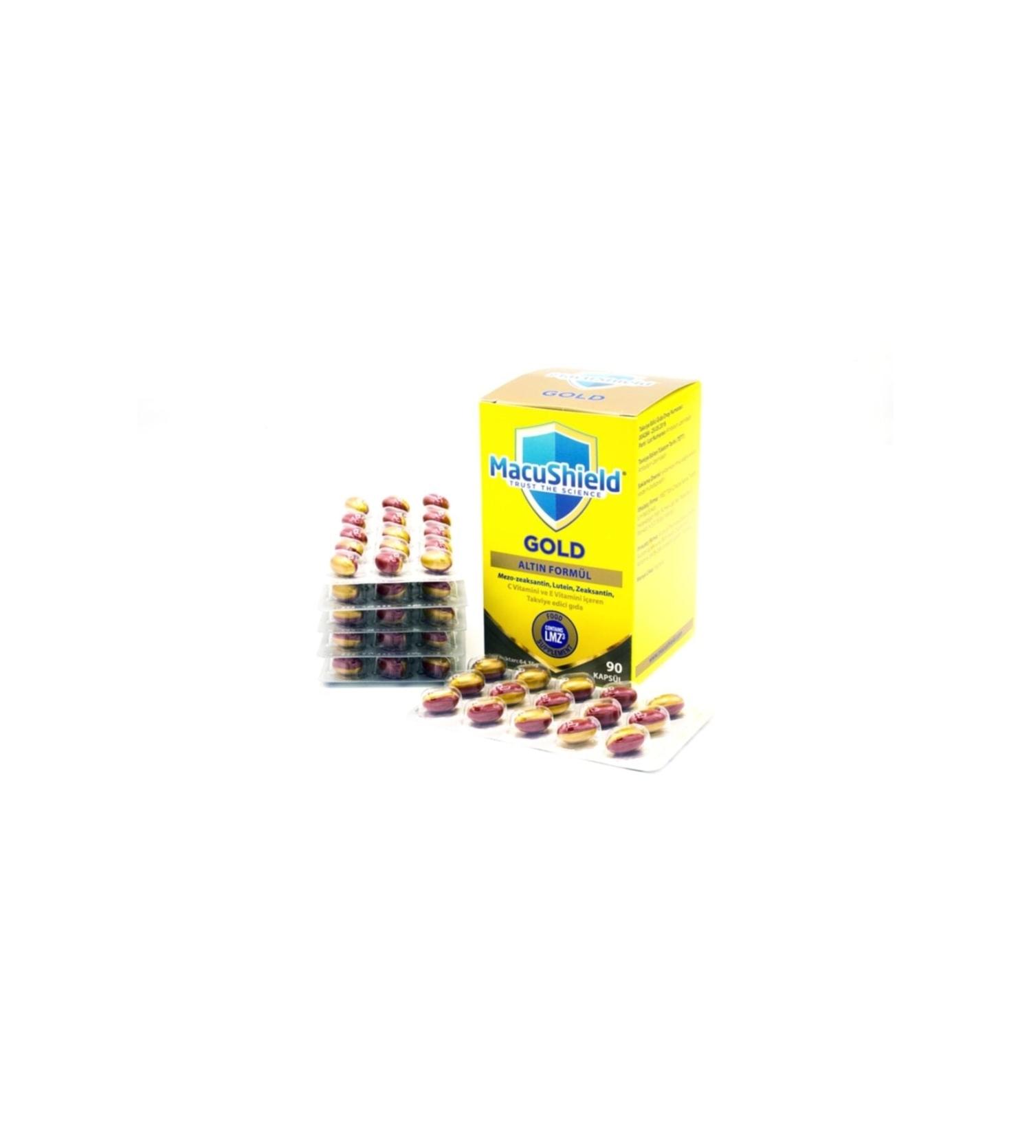 Macushield Gold 90 Capsules