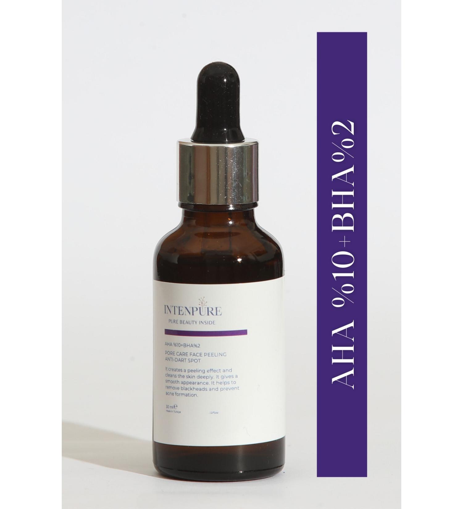 intenpure Aha + Bha 2% Anti-Stain & Skin Tone Equalizing Peeling Mask Skin Care Serum 30 Ml - Buy Online on GoSupps.com