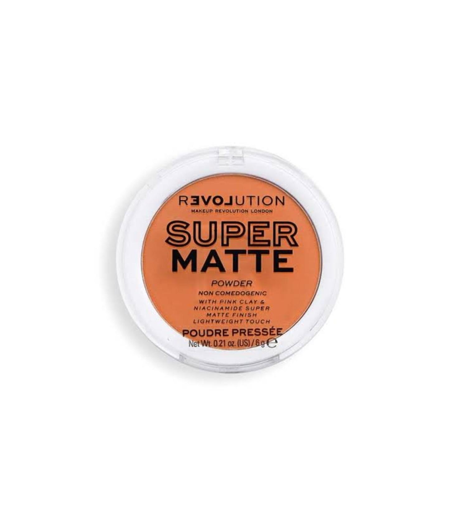 Revolution Super Matte Powder Dark Tan