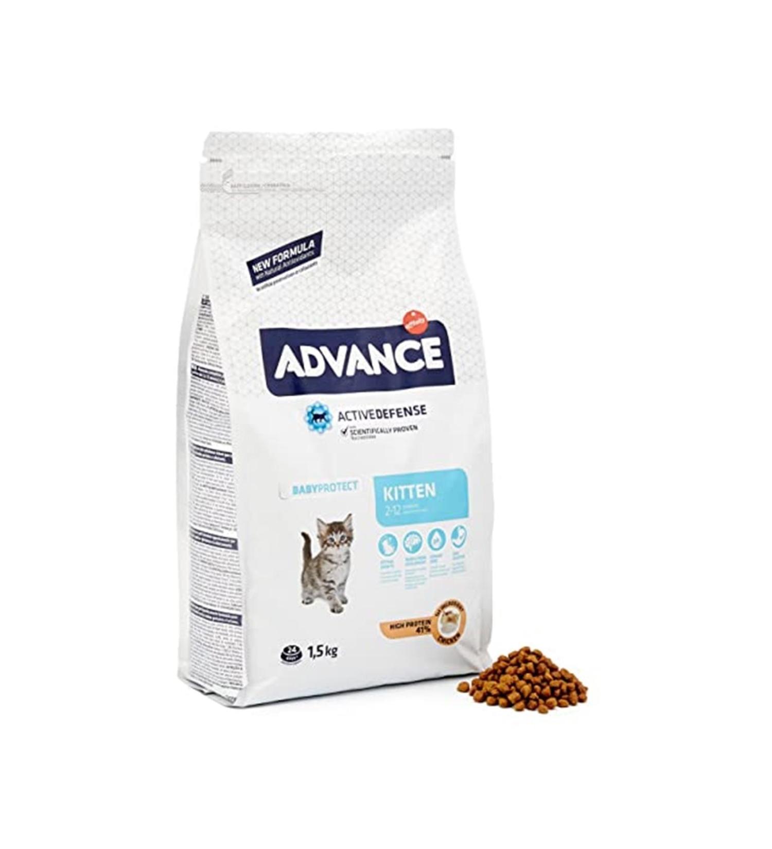 Advance Dry Cat Food Kitten Food Chicken 1.5 Kg