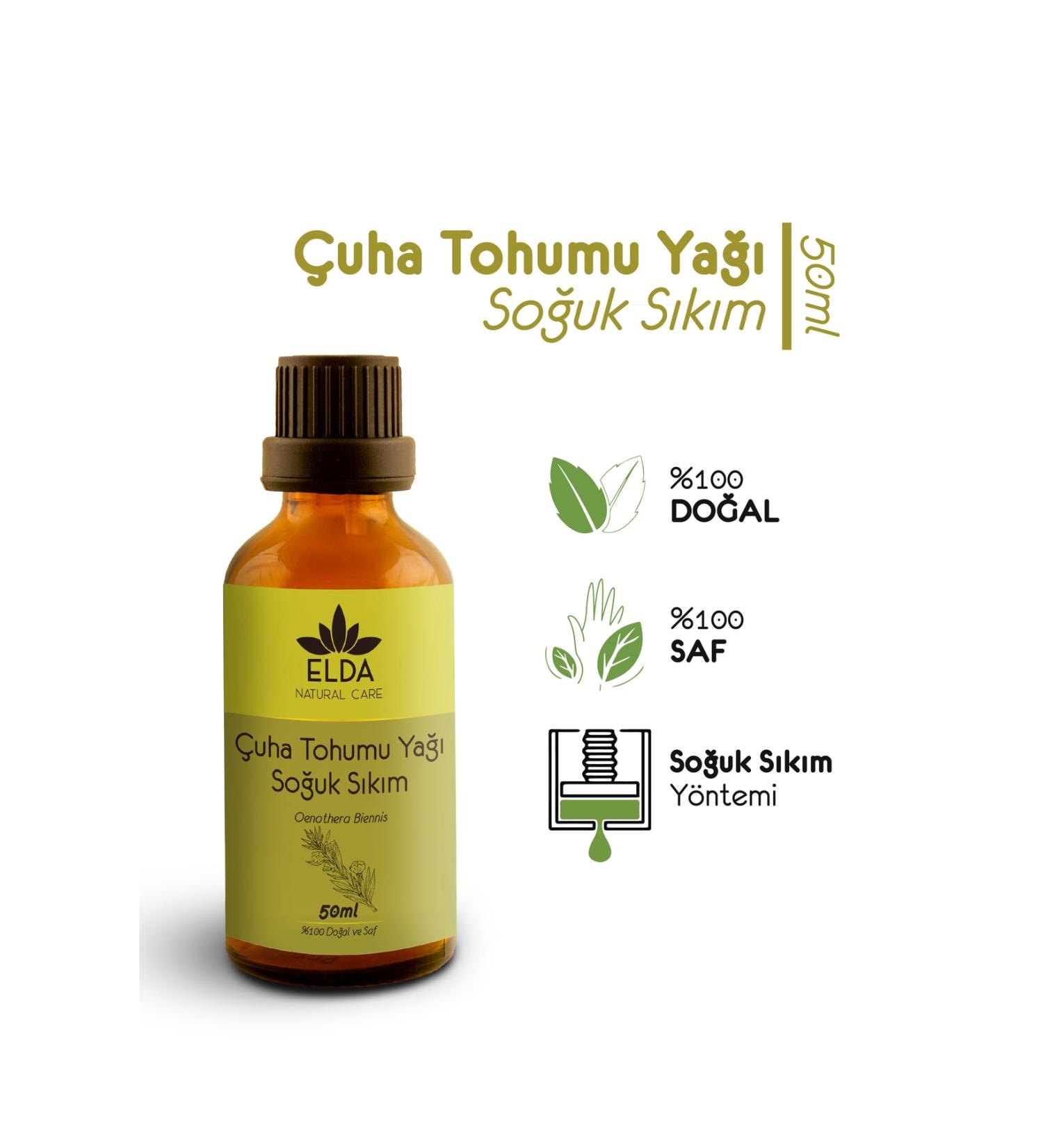 EldaNaturalcare Primrose Oil Cold Pressed 50ml