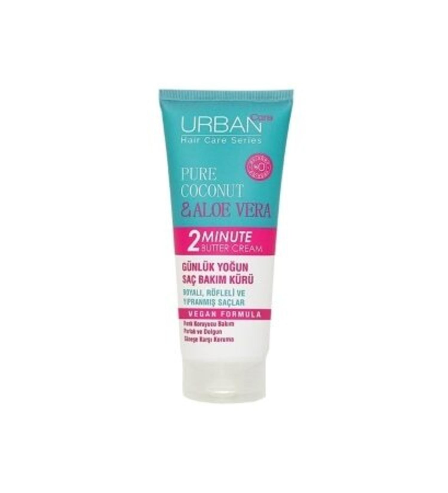 Urban Care Pure Coconut Oil & Aloe Vera Color Protecting Intensive Hair Care Mask 200 Ml