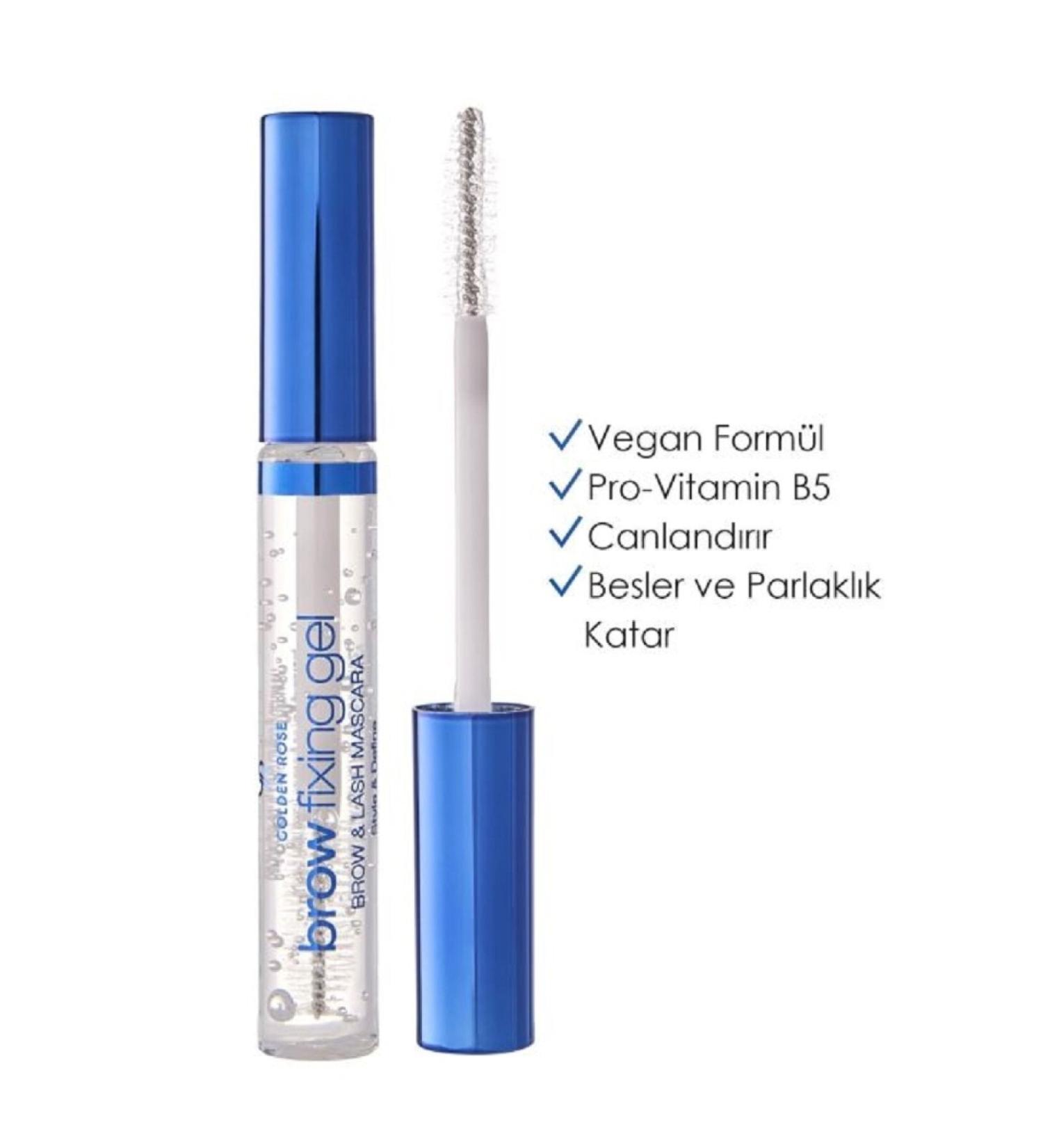 Golden Rose Brow Fixing Gel Brow&lash Mascara-Eyebrow and Eyelash Stabilizer