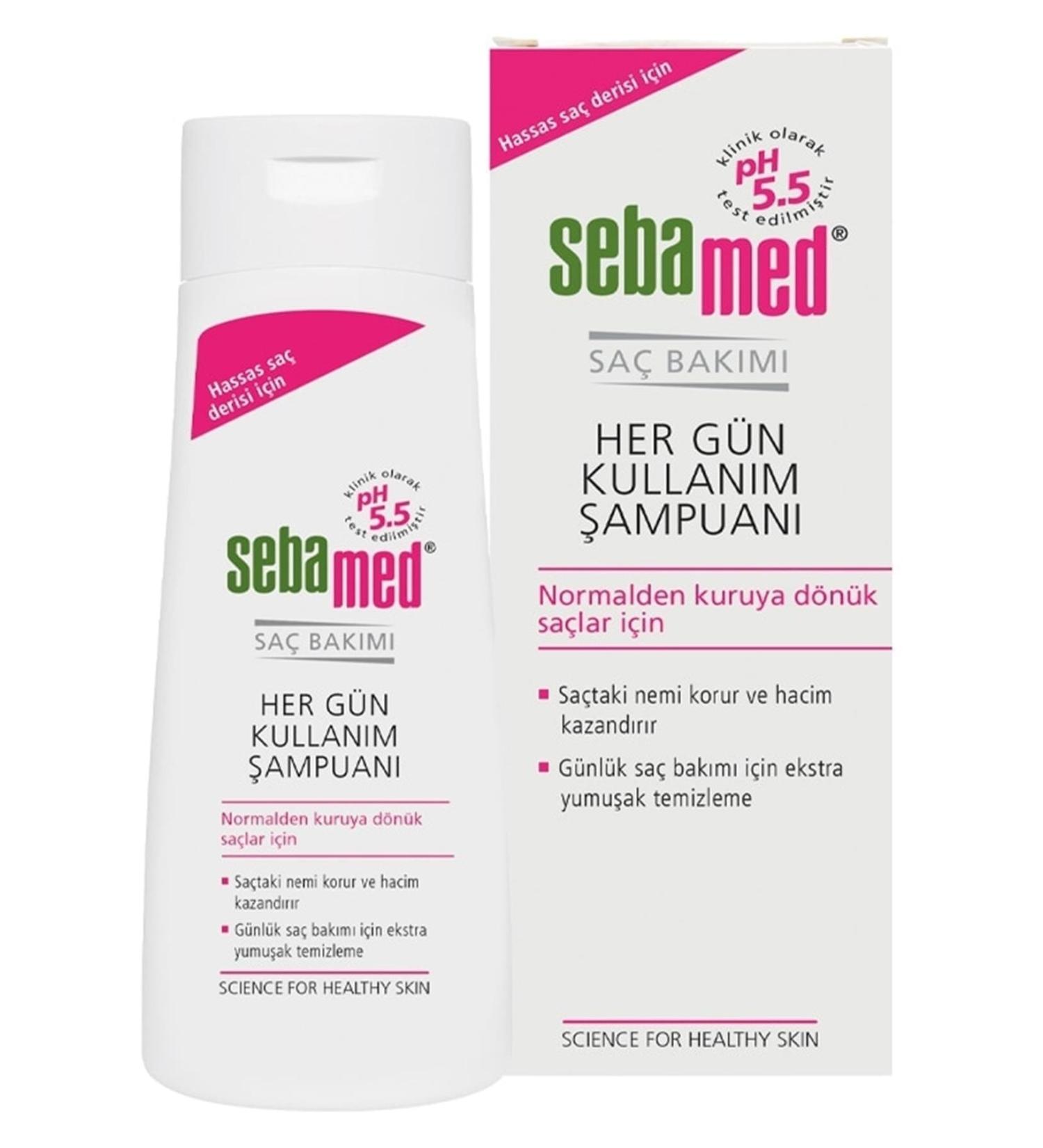Sebamed Daily Use Shampoo That Gives Shine and Vitality to Hair 400 Ml