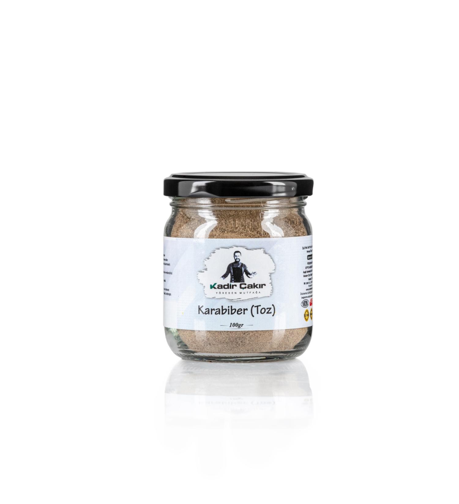 Kadir ak r Black Pepper Powder From the Region to the Kitchen 100 Gr