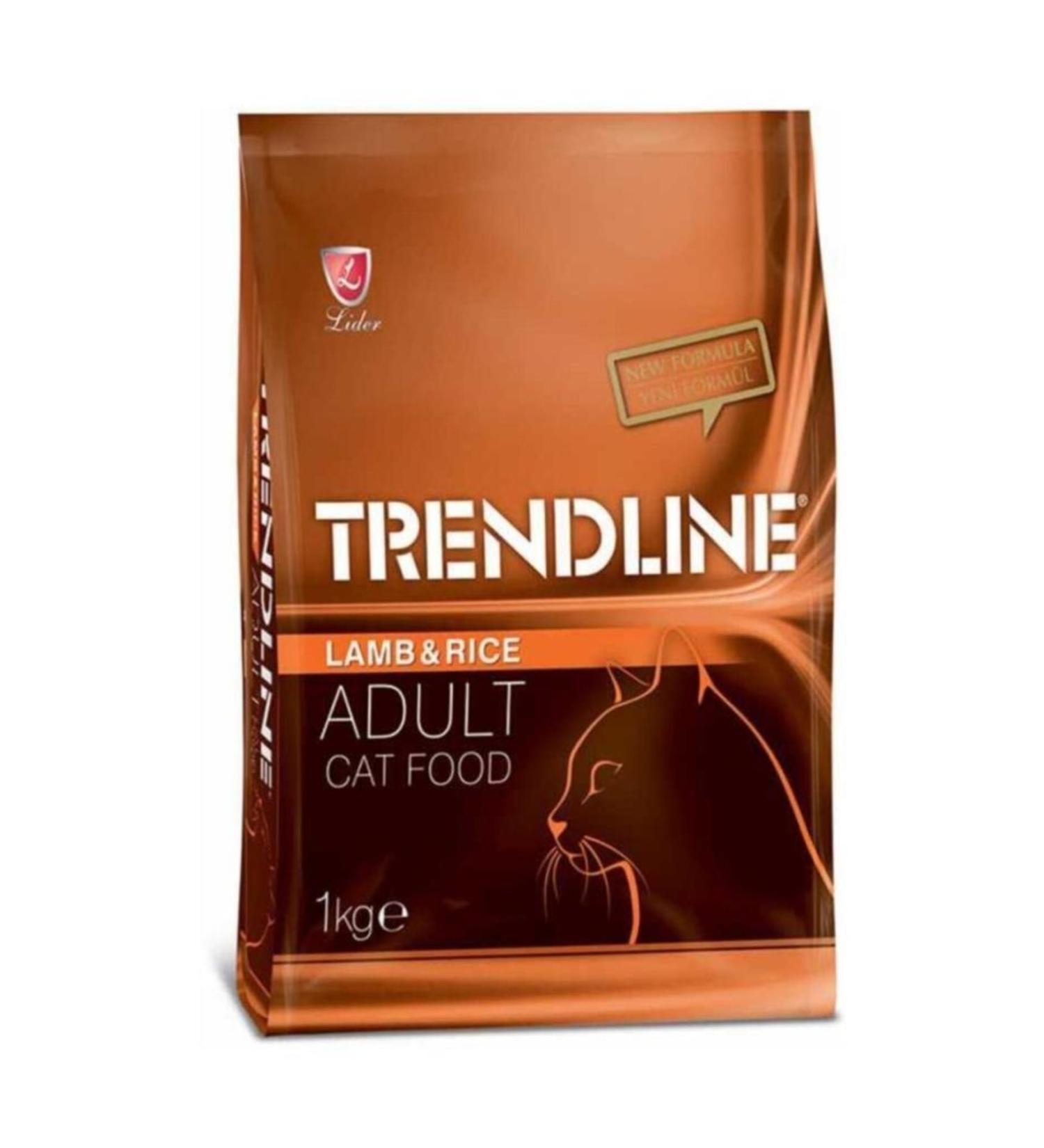 Trendline Lamb Rice Adult Cat Food 1 Kg
