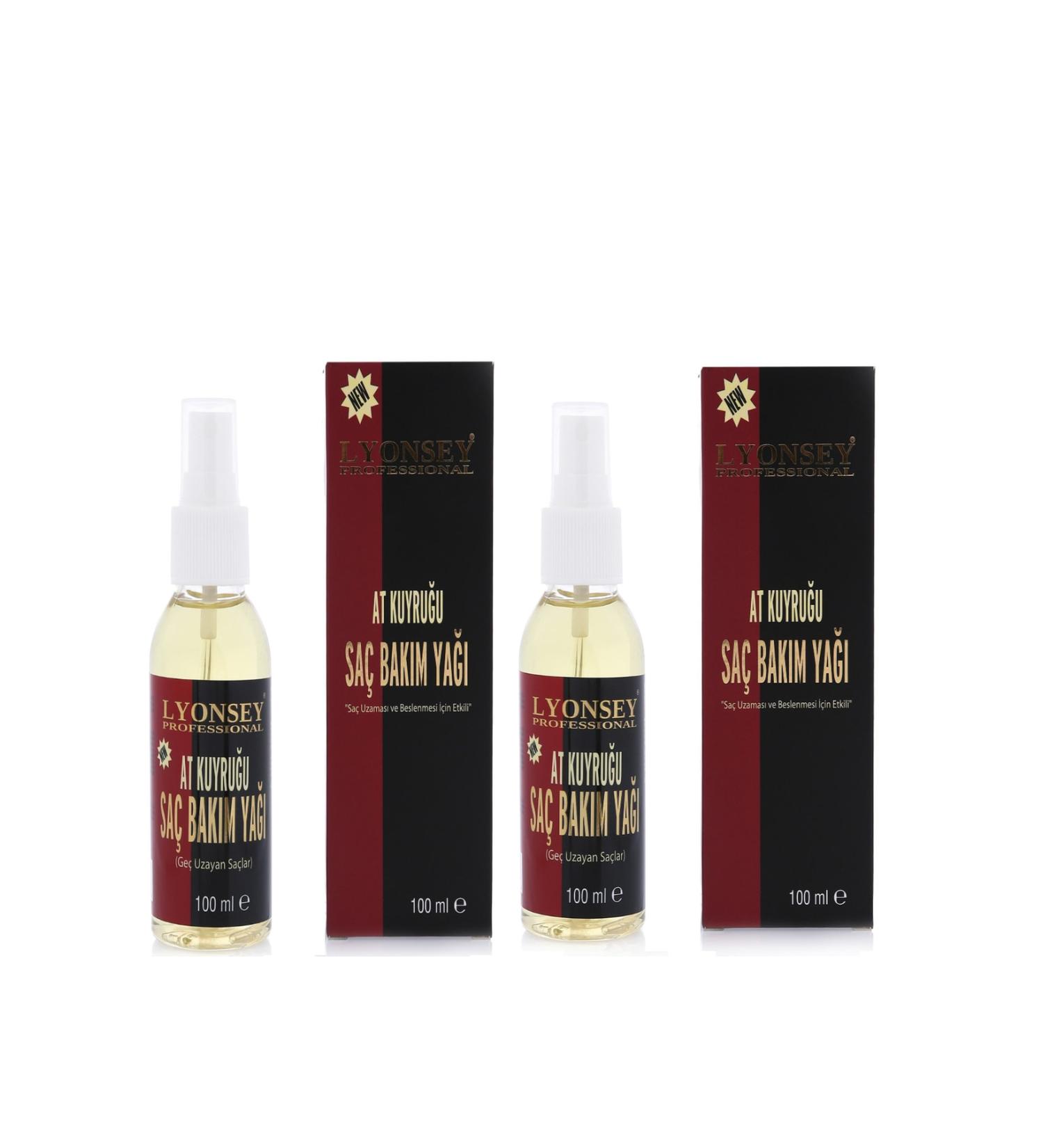 Lyonsey Horsetail Hair Care Oil 100 Ml 2 Pieces