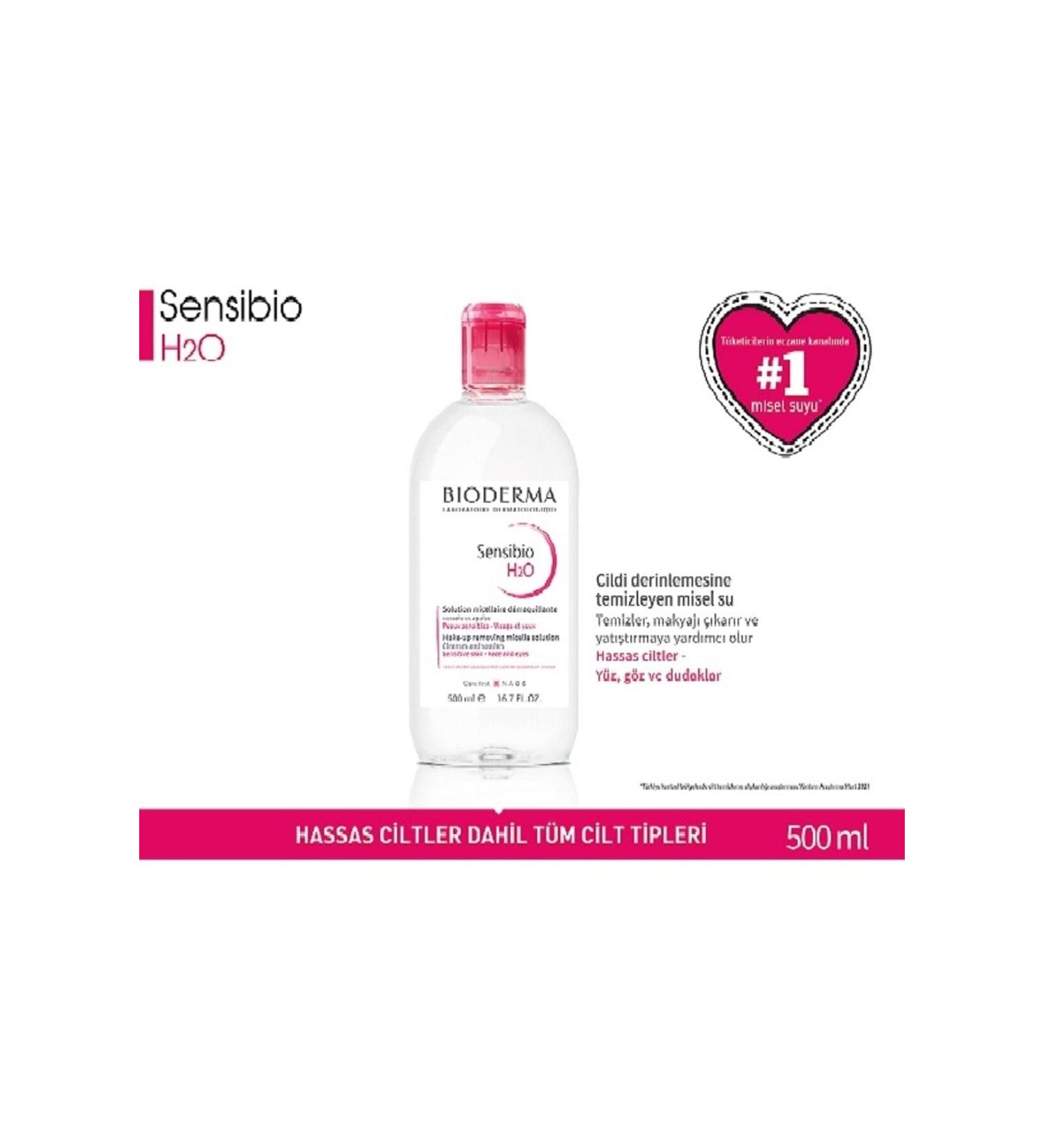 Bioderma Sensibio H2o 500ml