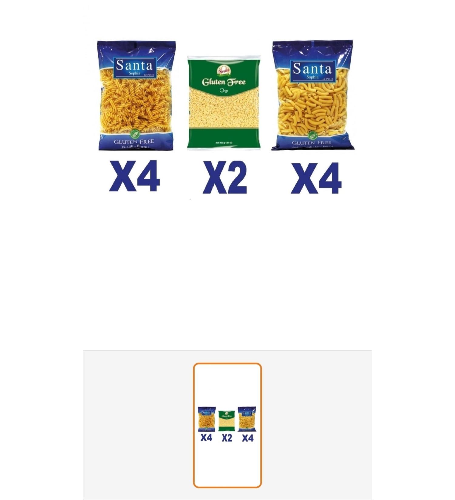 SANTA SOPHIA 10 Pieces Gluten-Free Pasta