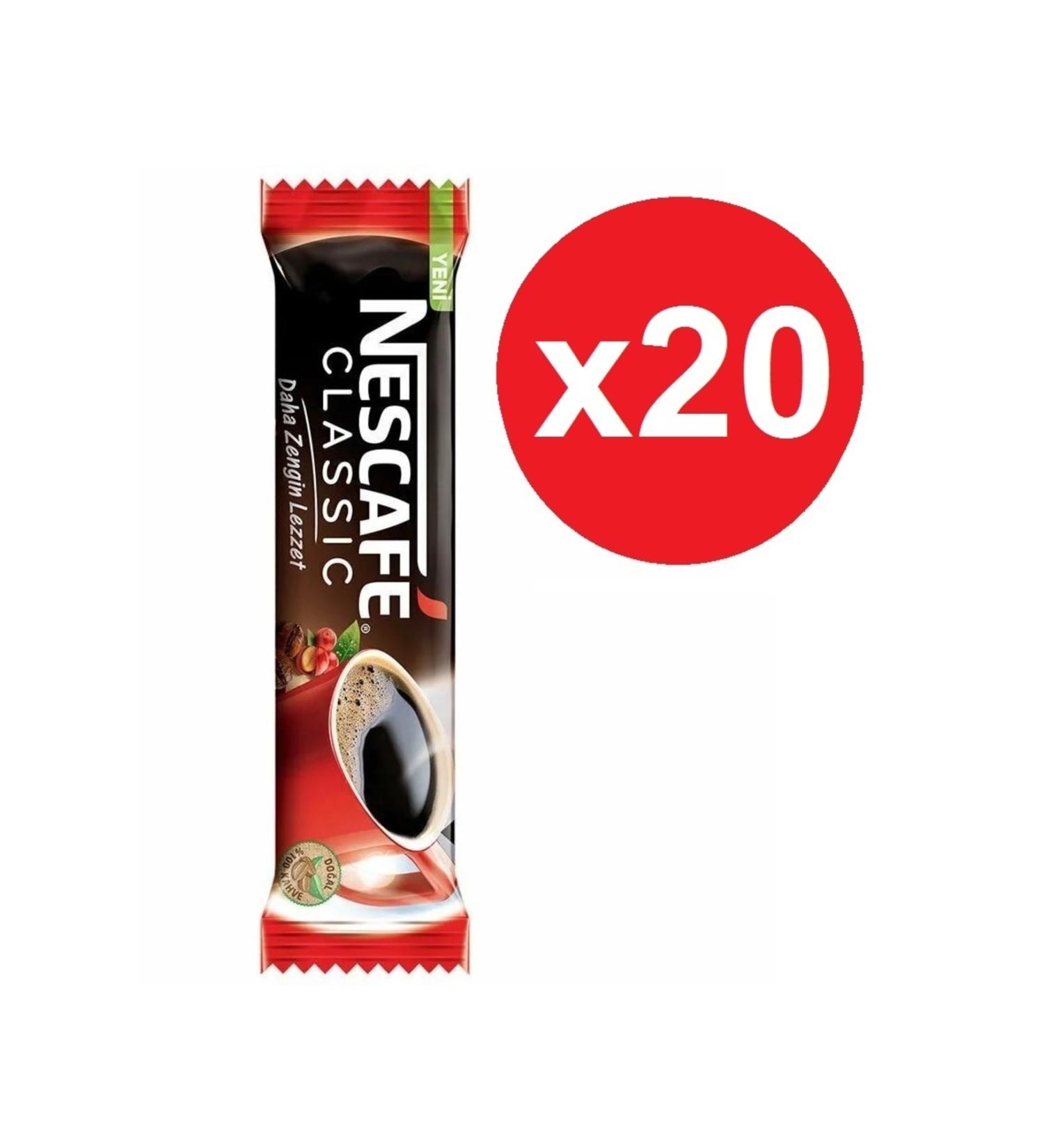 Nescafe Classic 2 Gr X 20 Granulated Coffee