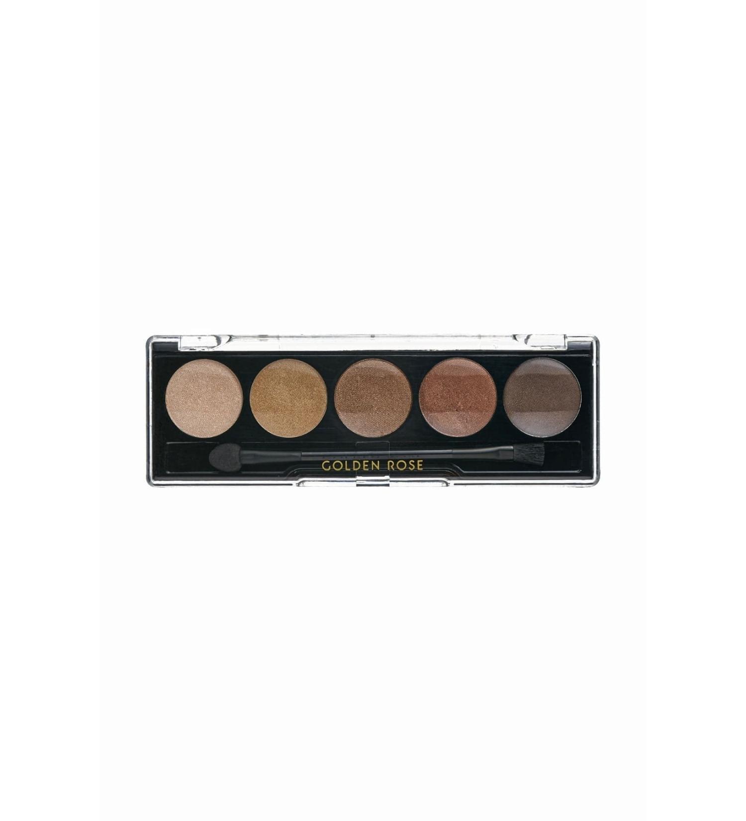 Golden Rose 5-Eyeshadow - Professional Palette Eyeshadow No: 103 Brown Line 8691190071035 - Buy Online on GoSupps.com