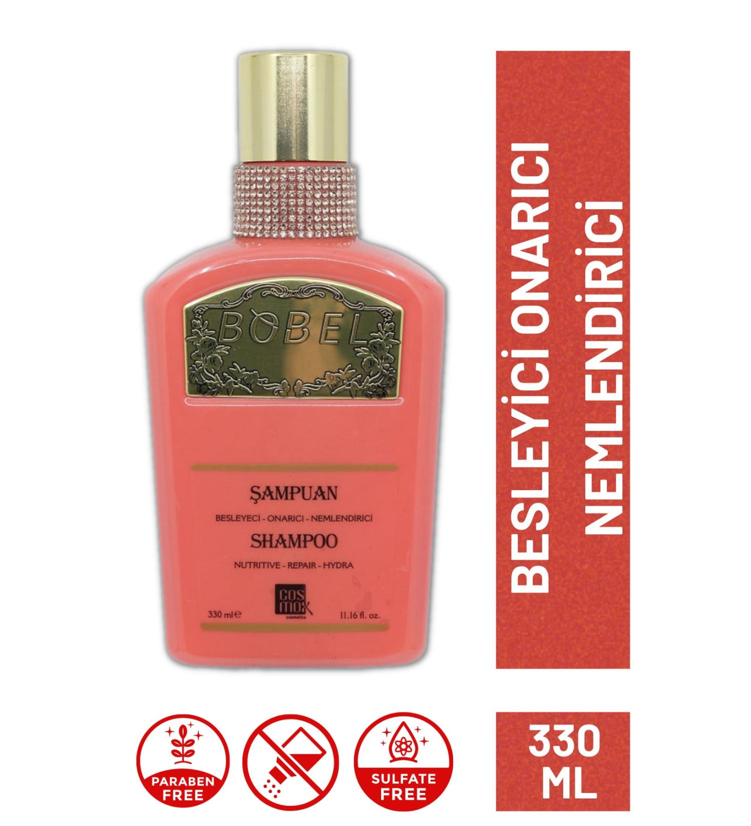 bobel Keratin Repairing & Moisturizing & Nourishing Shampoo - Buy Online on GoSupps.com