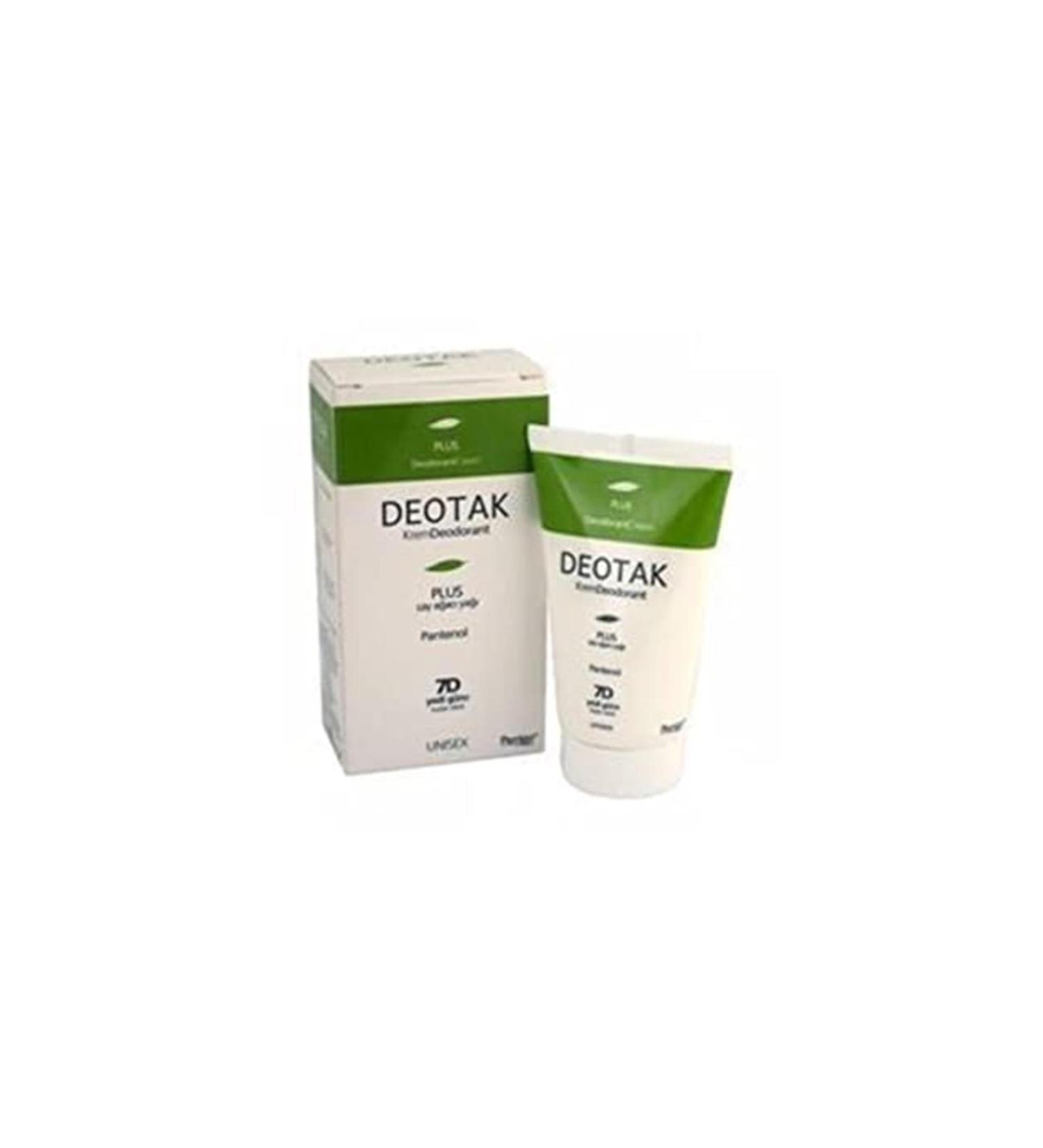 Deotak Plus Cream Deodorant 35 Ml 1 Pack (1 X 35 Ml)