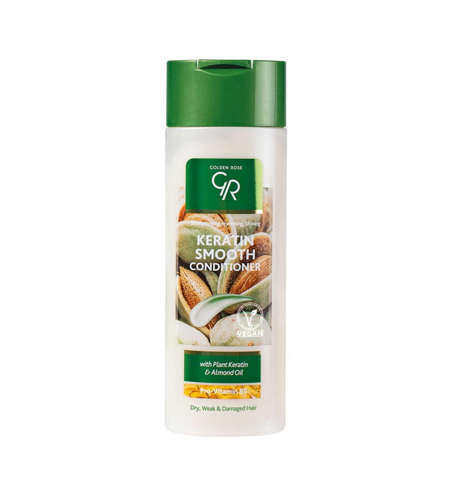 Golden Rose Keratin Smooth Conditioner - Repairing Conditioner - Buy Online on GoSupps.com