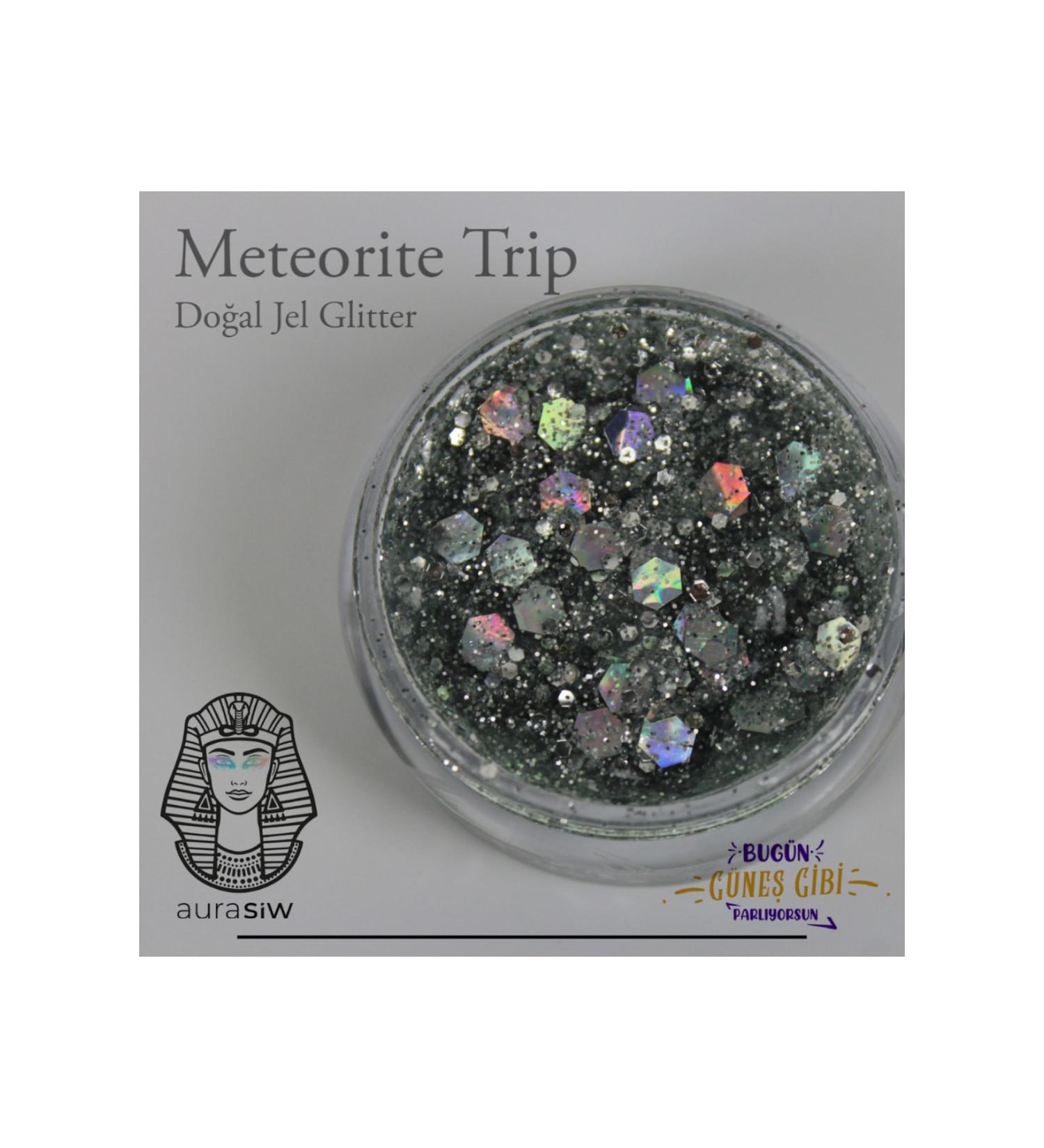 Aurasiw Meteorite Trip - Gel Form Natural Glitter