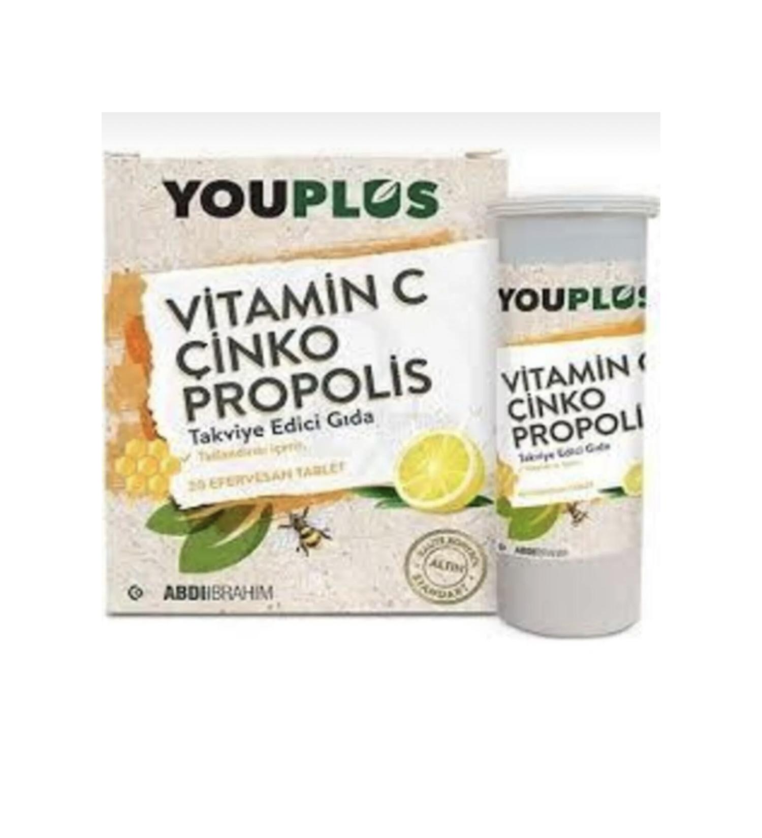 Youplus Vitamin C Zinc Propolis