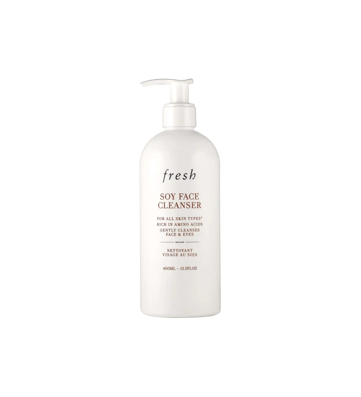 Fresh Soy Face Cleanser Soy Extract Face and Make-up Cleansing Gel 400ml