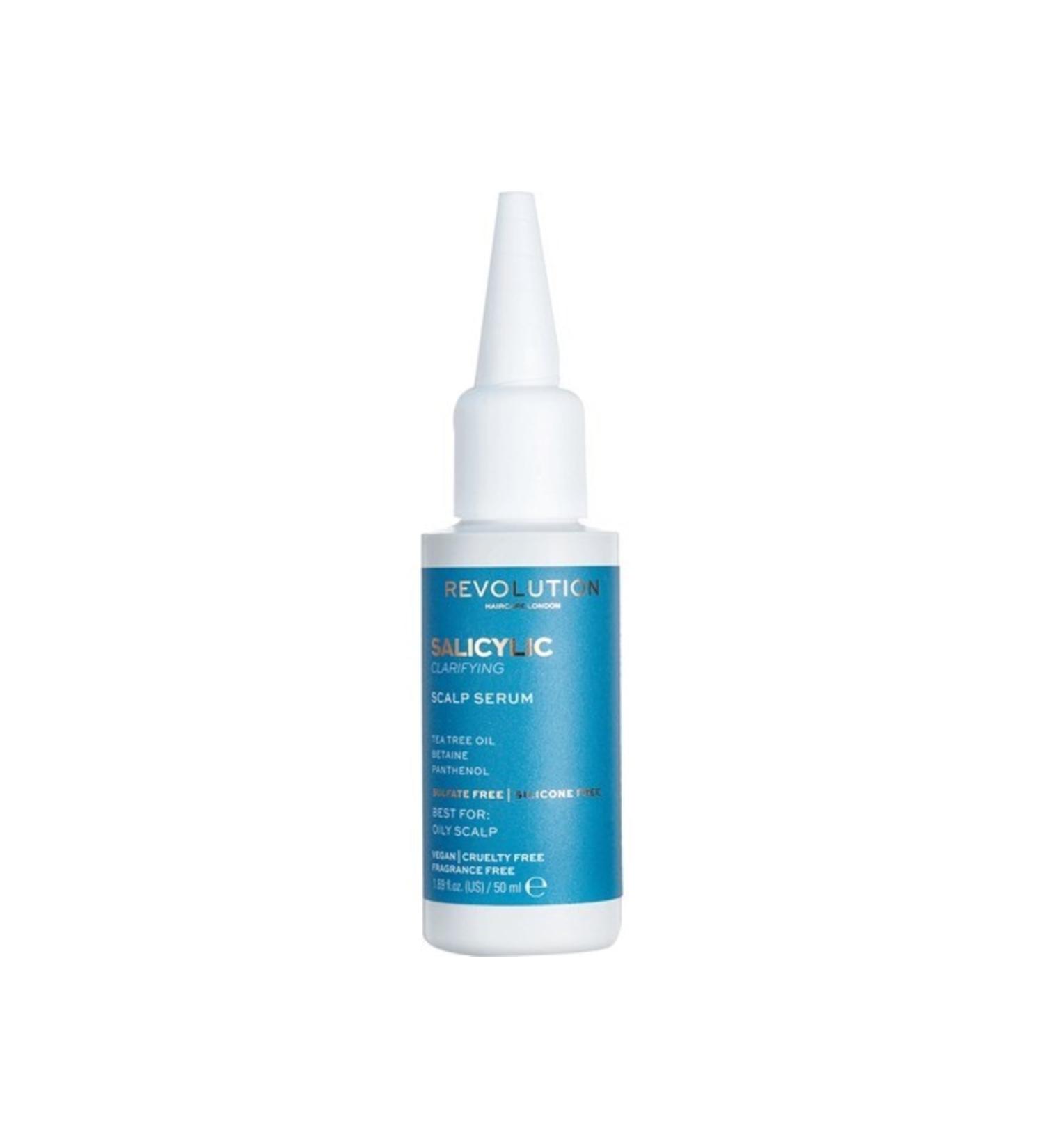 Revolution Haircare Scalp Serum Salicylic Acid Purifying For Oily Hair 50 Ml - Buy Online on GoSupps.com