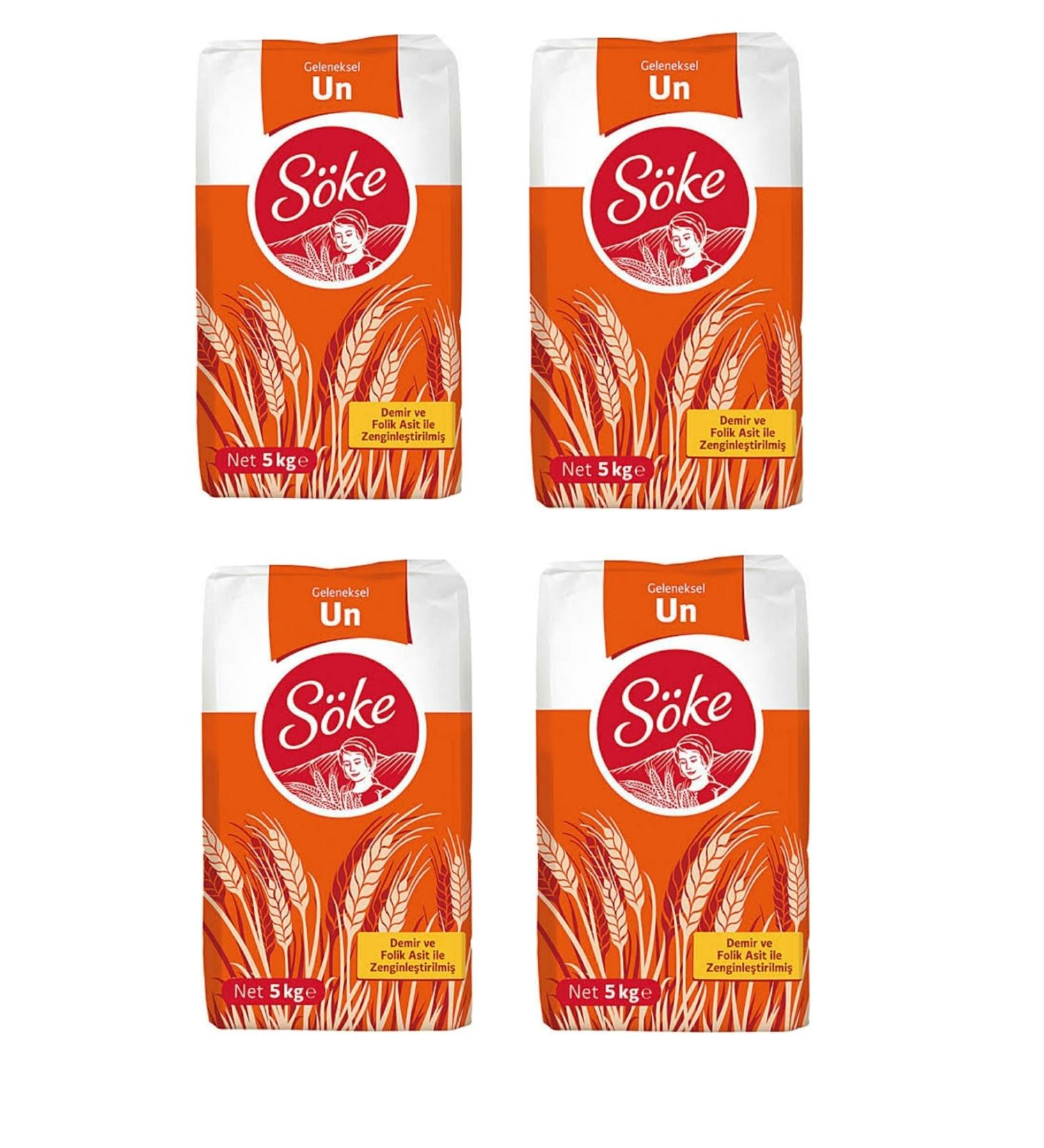 S ke Traditional Flour 5kgx4 Pieces