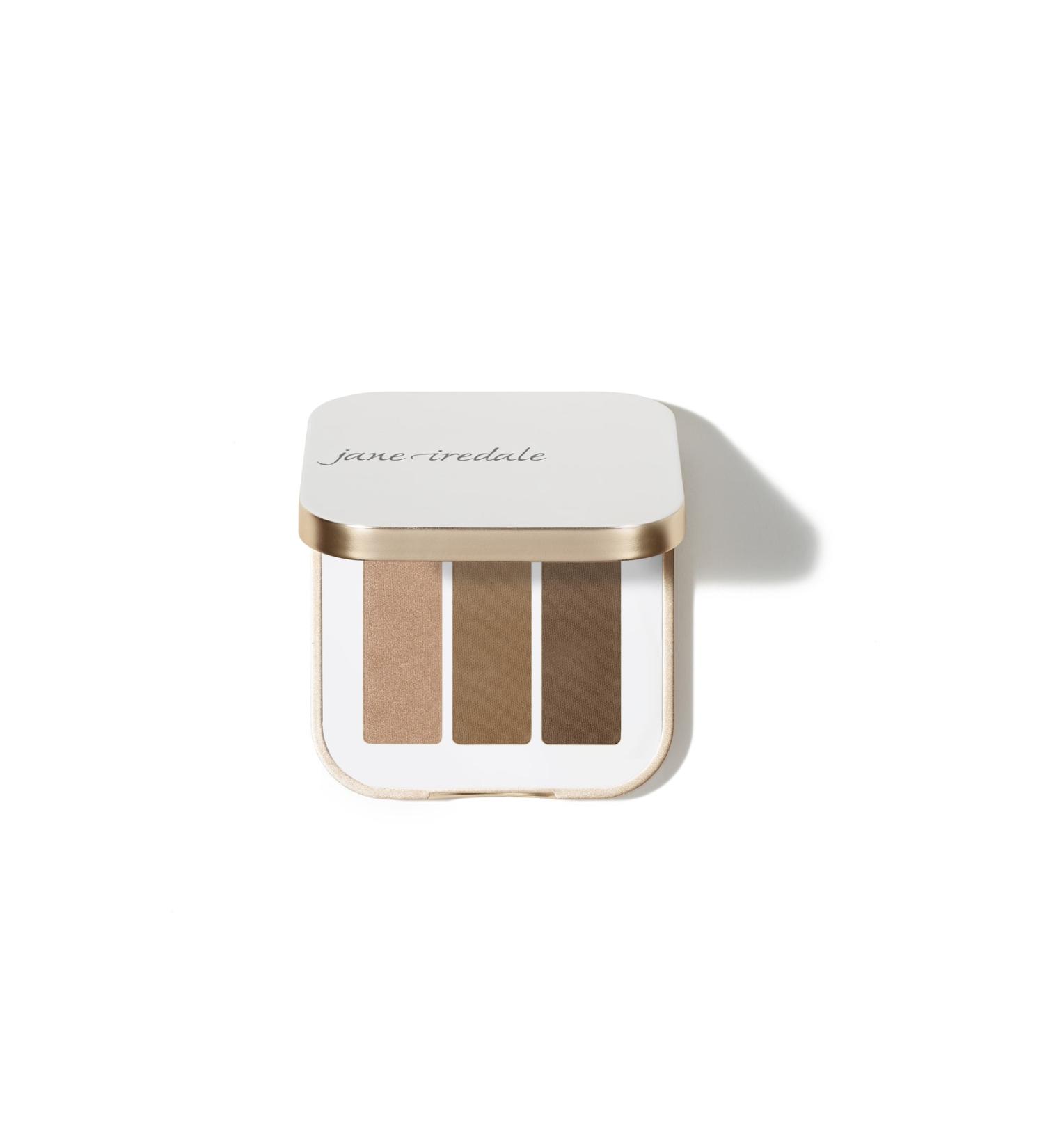 Jane Iredale Purepressed Eye Shadow Triple # Triple Cognac - Buy Online on GoSupps.com
