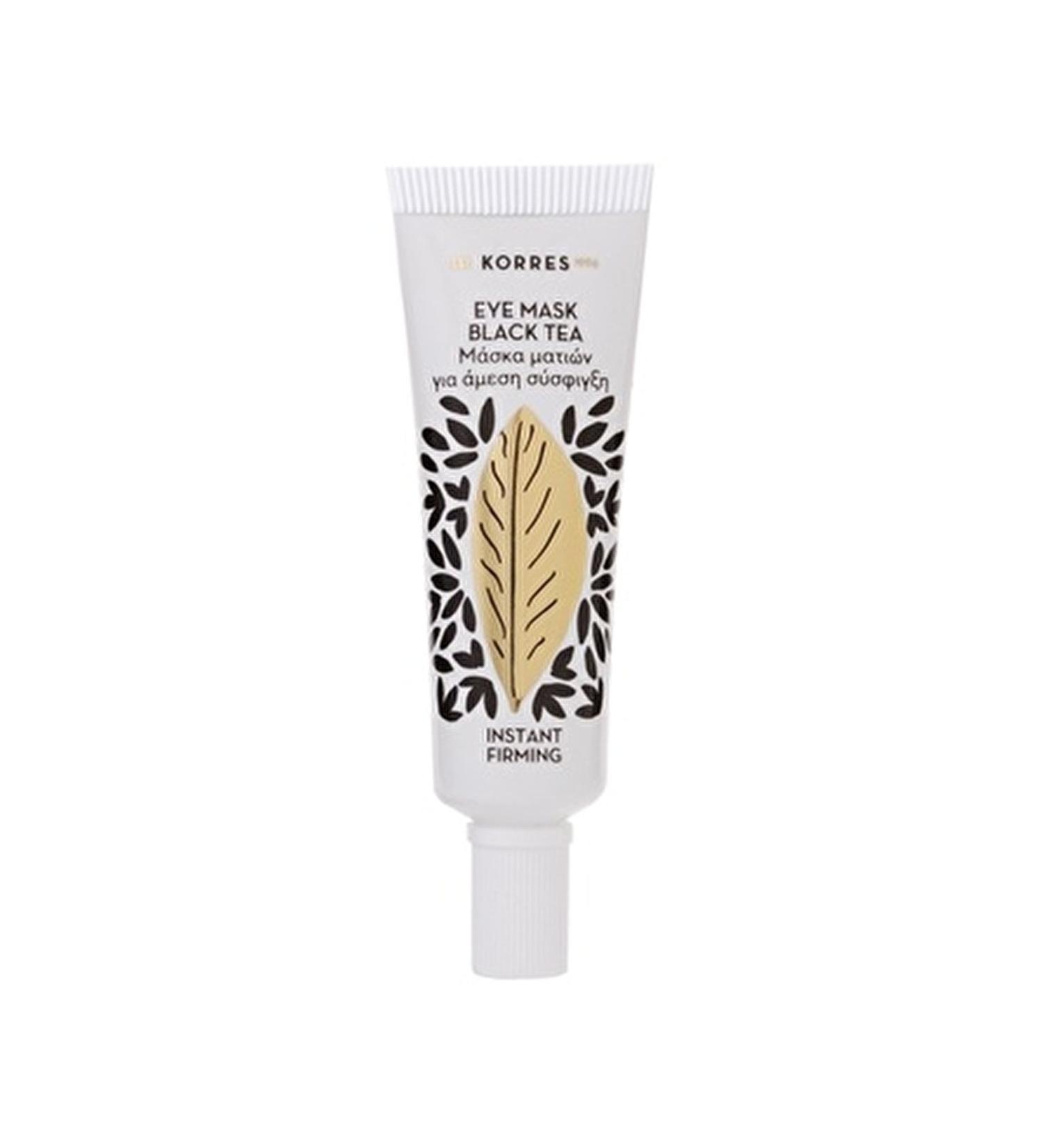 Korres Black Tea Firming Eye Mask 6 Ml