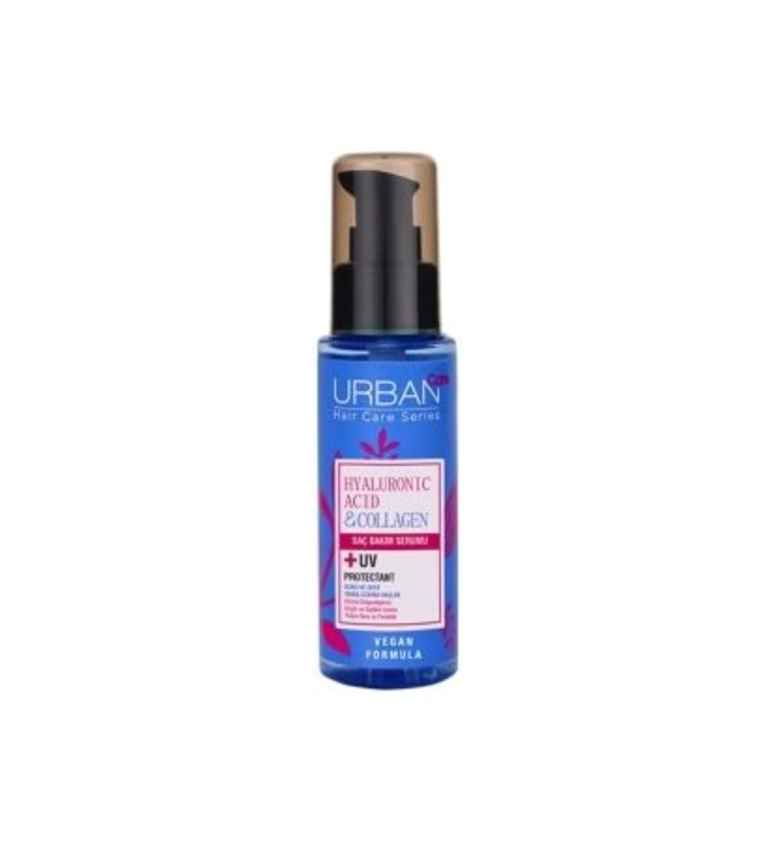 Urban Care Hyaluronic Acid & Collagen Hair Care Serum for Dry and Lifeless Hair 75 Ml