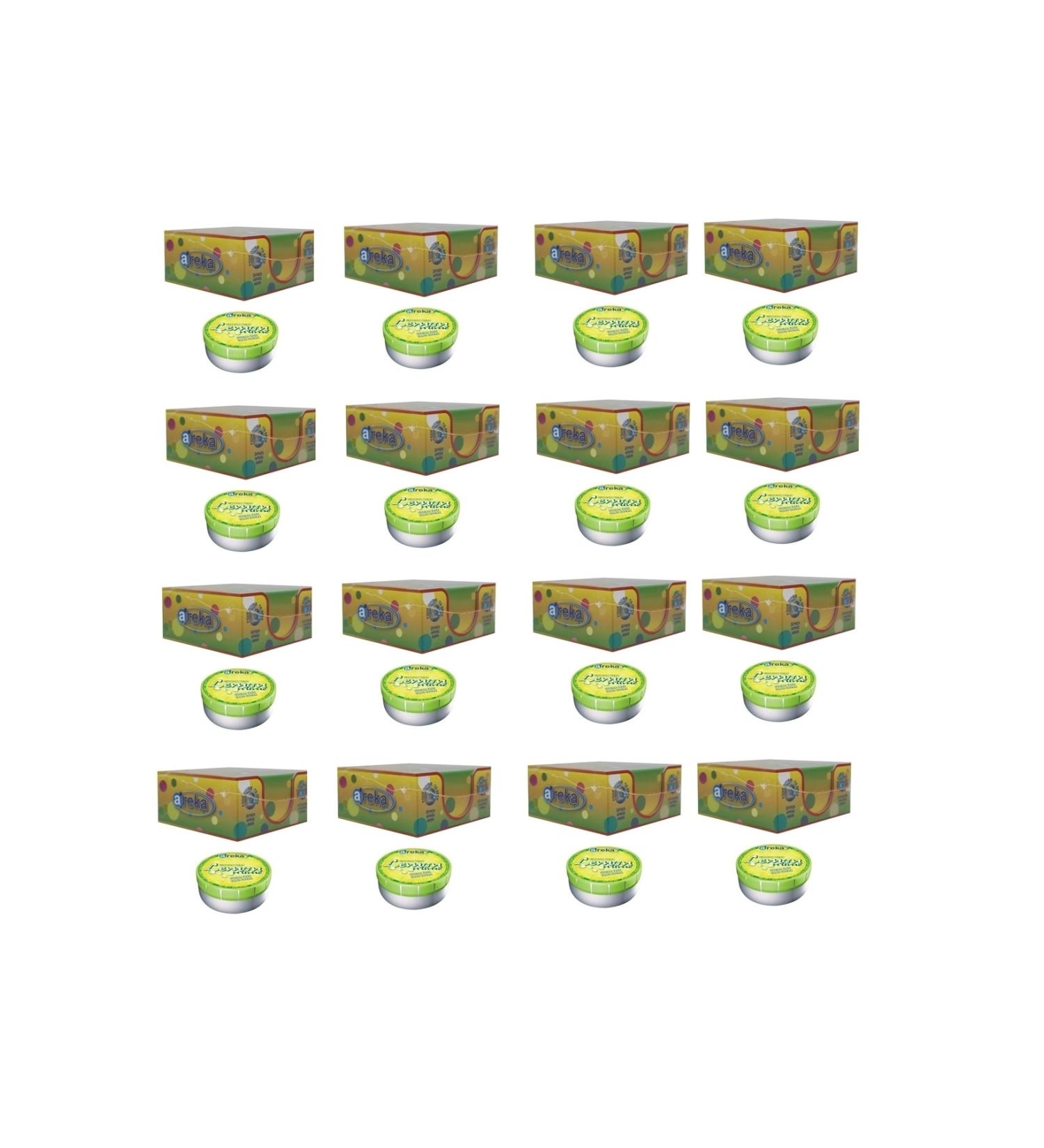 Areca Sugar Lemon 11.5 Gr 12 Pieces