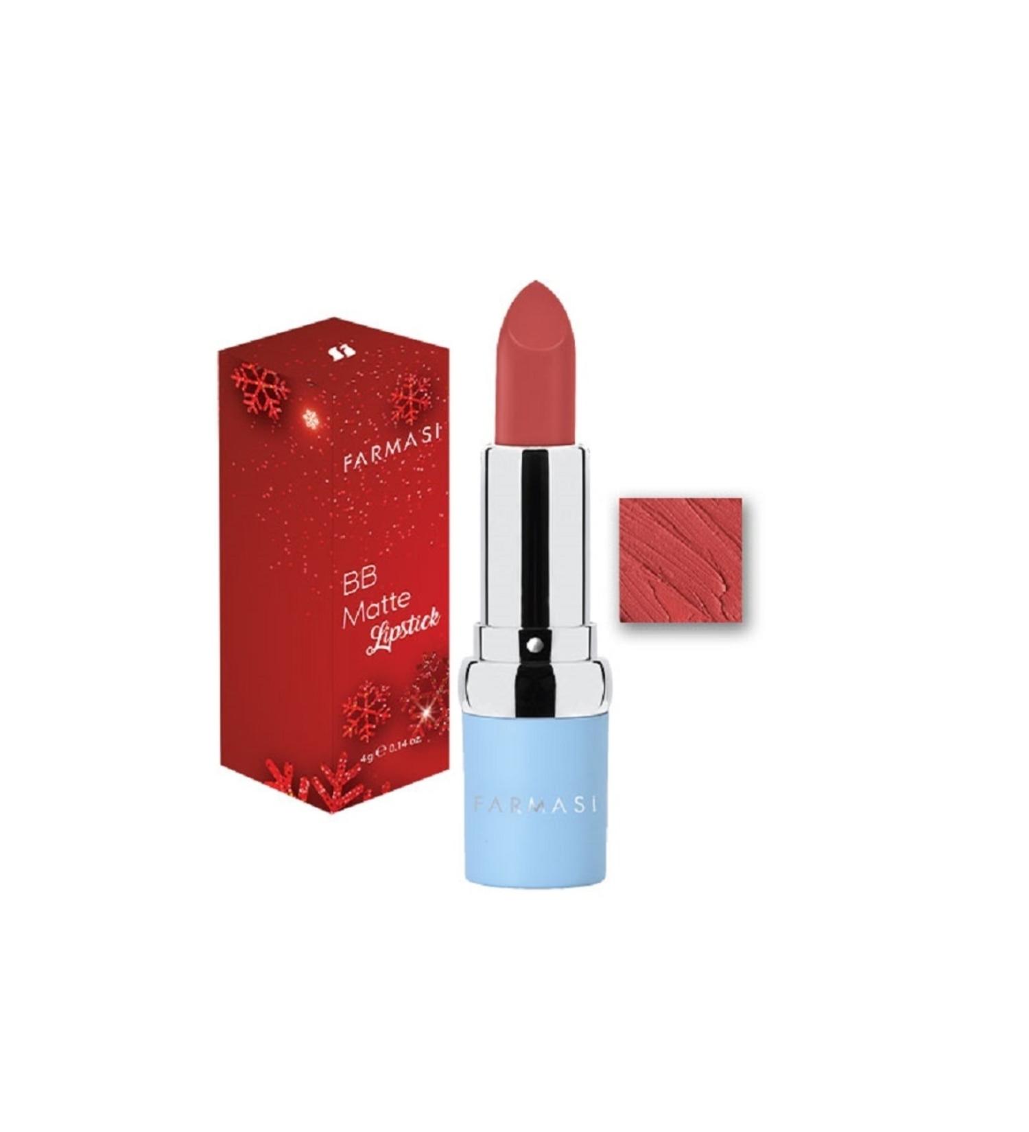 Farmasi Bb Matte Lipstick 01 Gift Winter