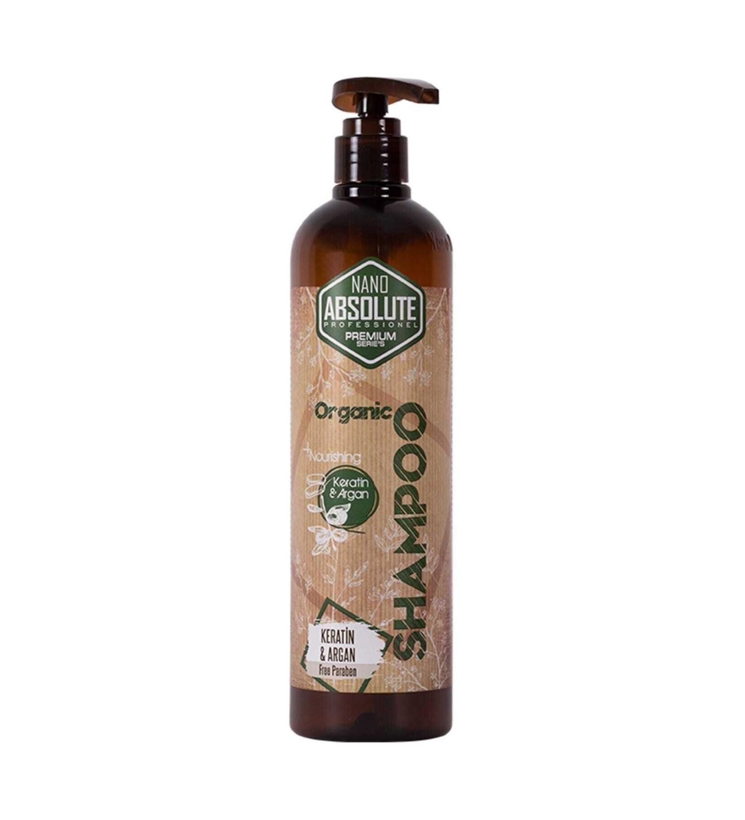 Nano Absolute Keratin Argan Shampoo 750 Ml