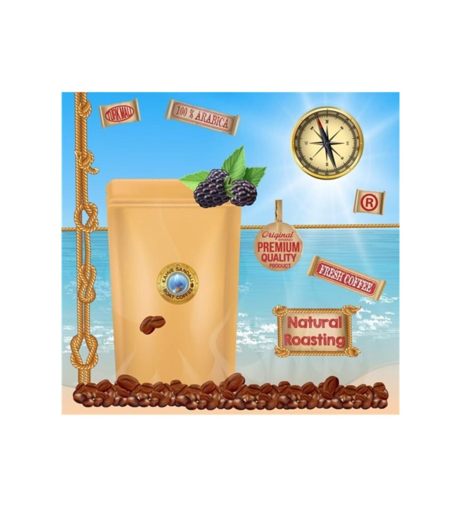 Coffee Sandal Blackberry Flavored Filter Coffee - 250 grams